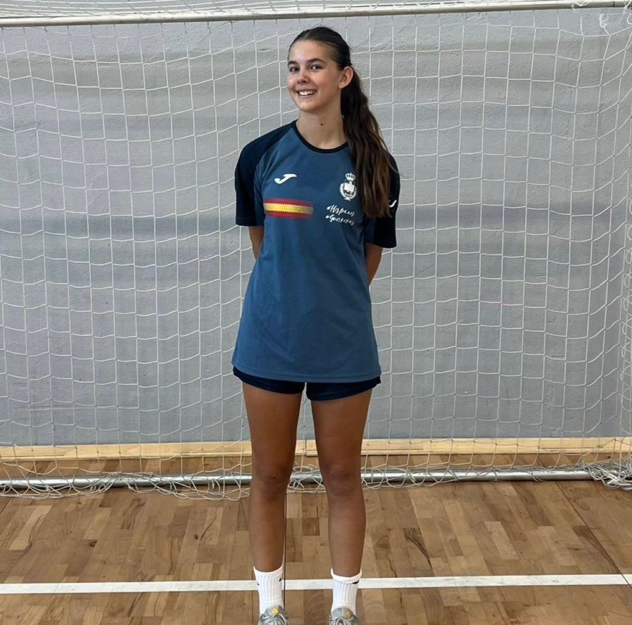 Martha Padrón con la selección española