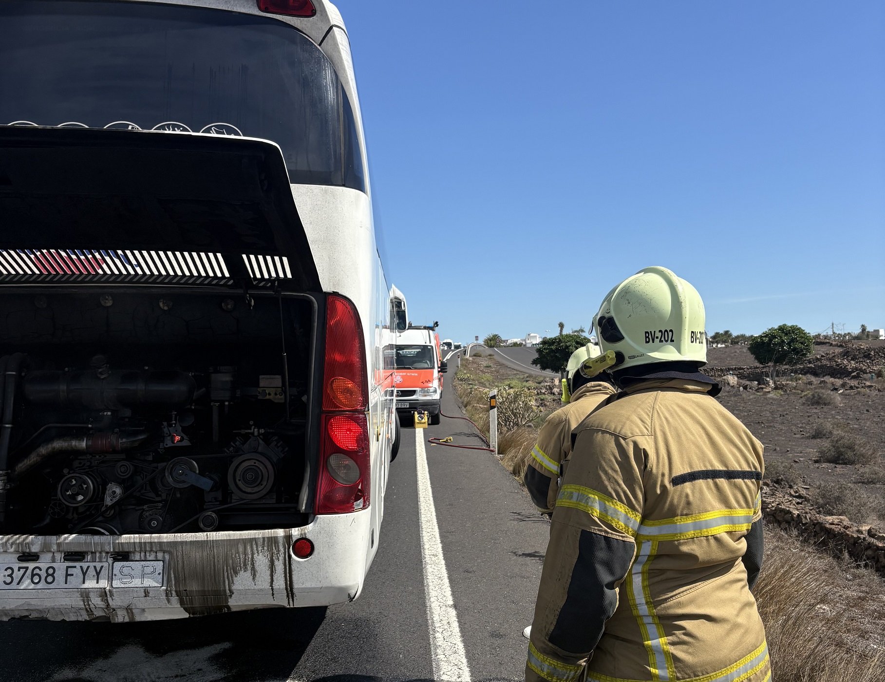 Intervención de Emergencias en Tías