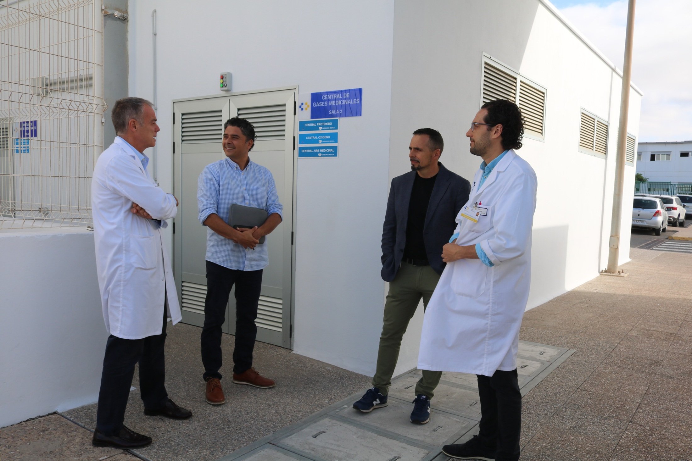 Visita a la central de gases medicinales del Molina Orosa