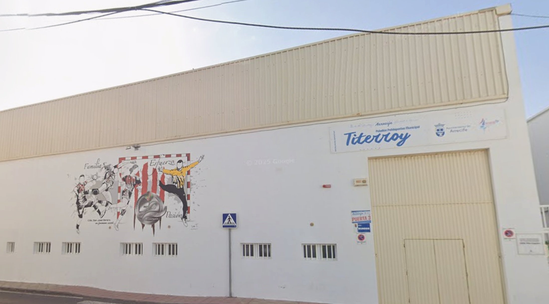 Pabellón Municipal de Titerroy. Foto: Google Maps