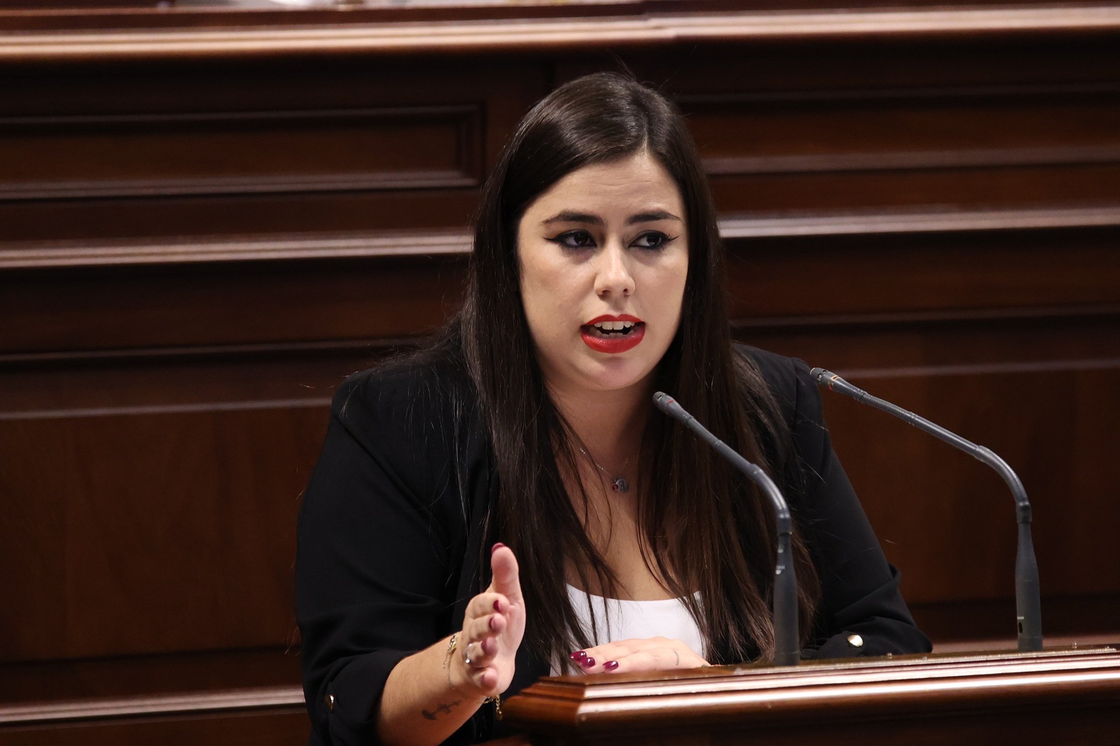 Alicia Pérez, diputada socialista