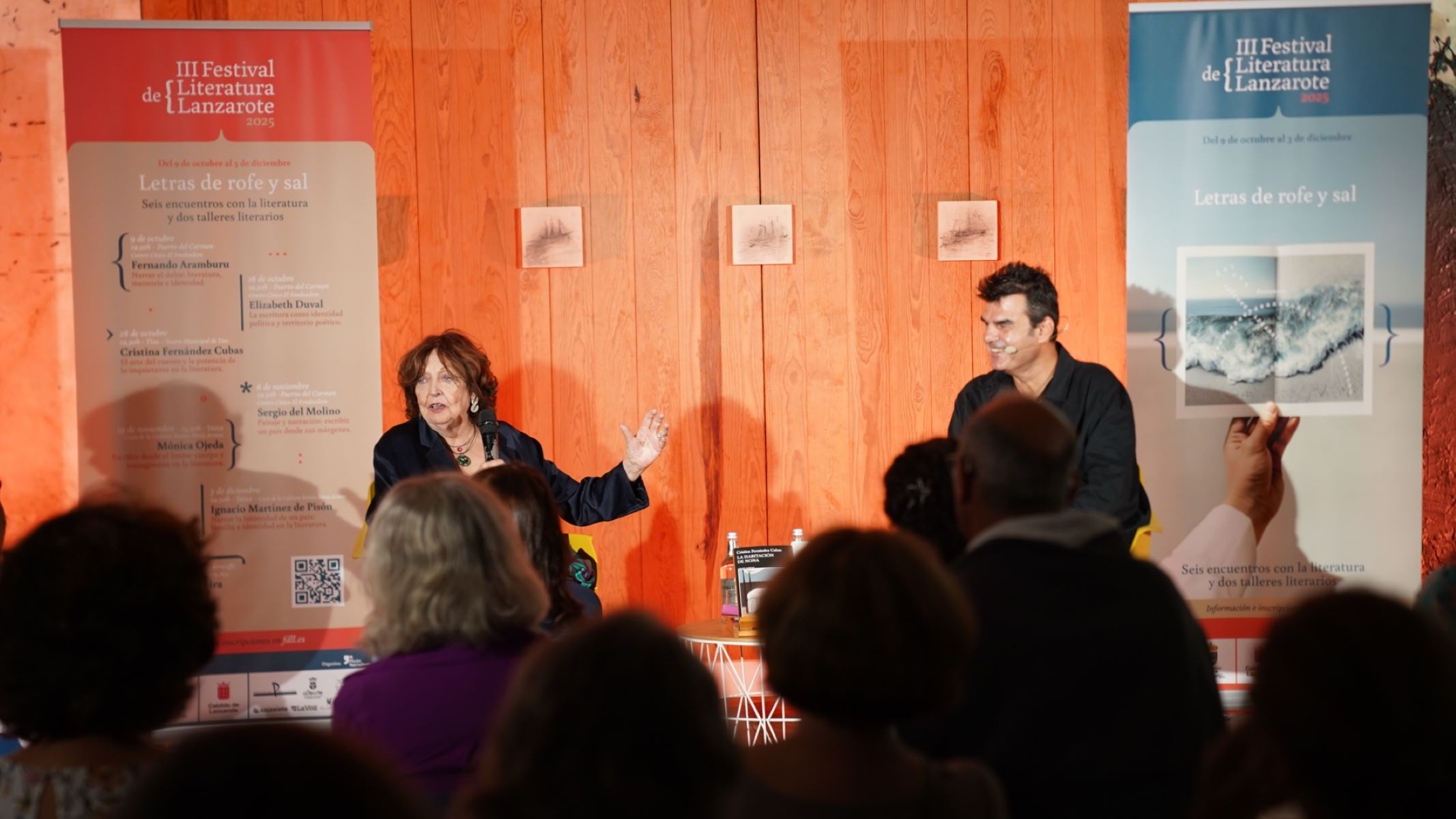 Cristina Fernández Cubas en el III Festival de Literatura de Lanzarote