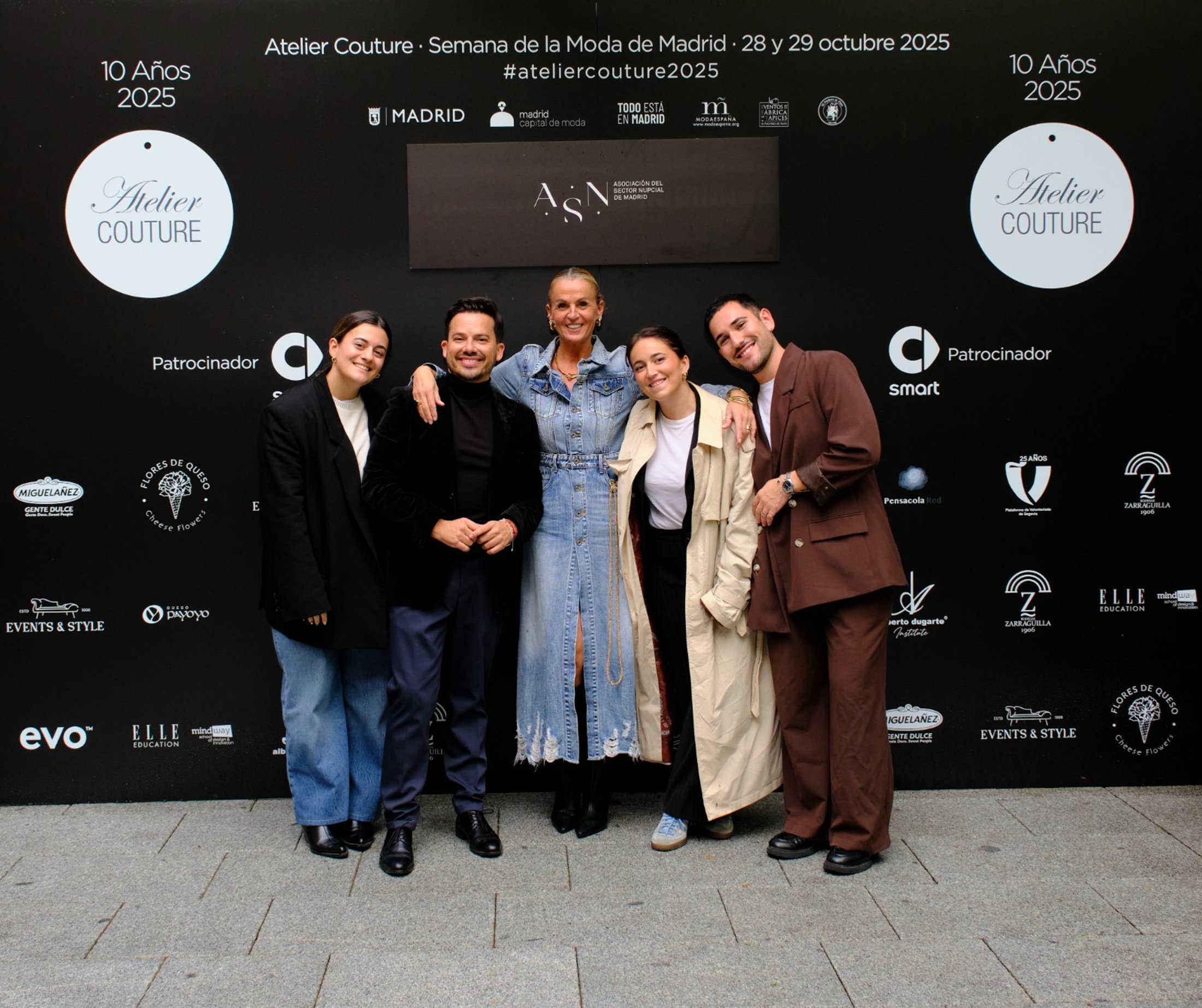 Oswaldo machín en Atelier Couture