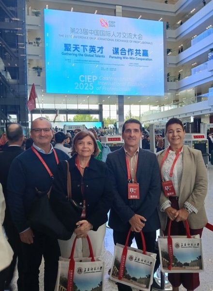 Asistentes canarios al Congreso de Talento en China Asistentes canarios al Congreso de Talento en China