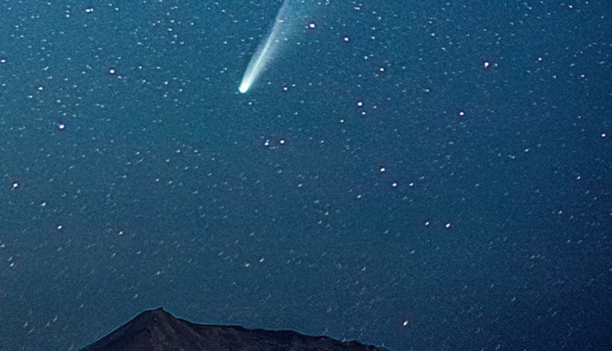 El cometa C/2025 A6 Lemmon visto desde Lanzarote. Foto: Javier Alonso. El cometa C/2025 A6 Lemmon visto desde Lanzarote. Foto: Javier Alonso.