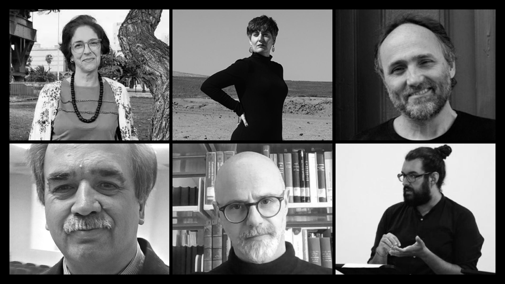 (De izquierda a derecha: Amara Florido, Mare Cabrera, Roger Koza, Eloy Martos, Iván de los Ríos, Jonathan Sicilia)