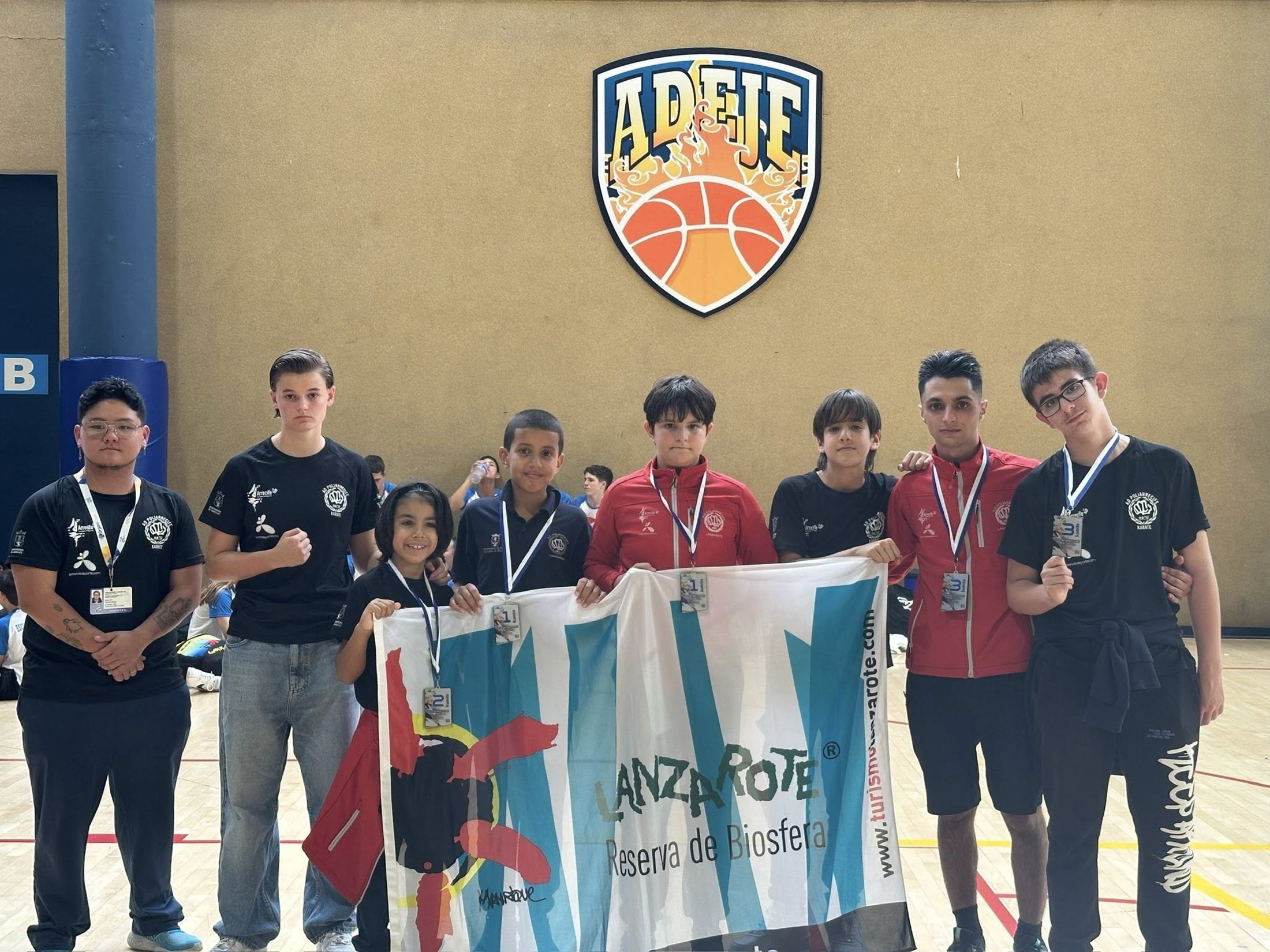 El Club Kárate Poliarrecife en el Campeonato de Adeje