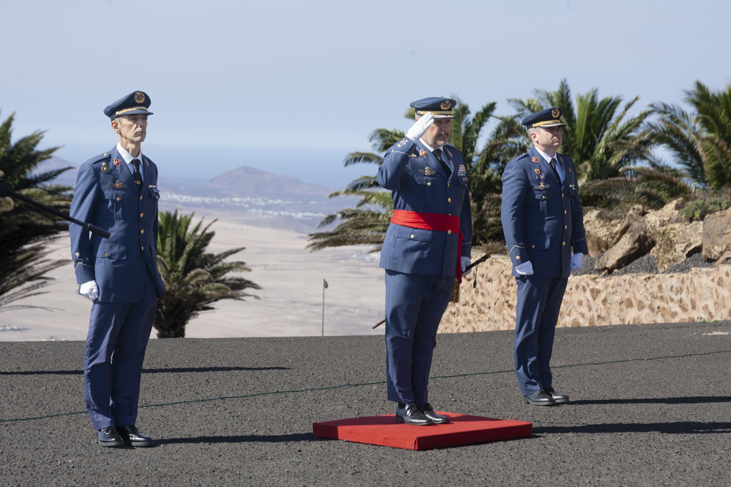 Toma de posesión del comandante Tanausú Guglieri. Fotos: Juan Mateos.