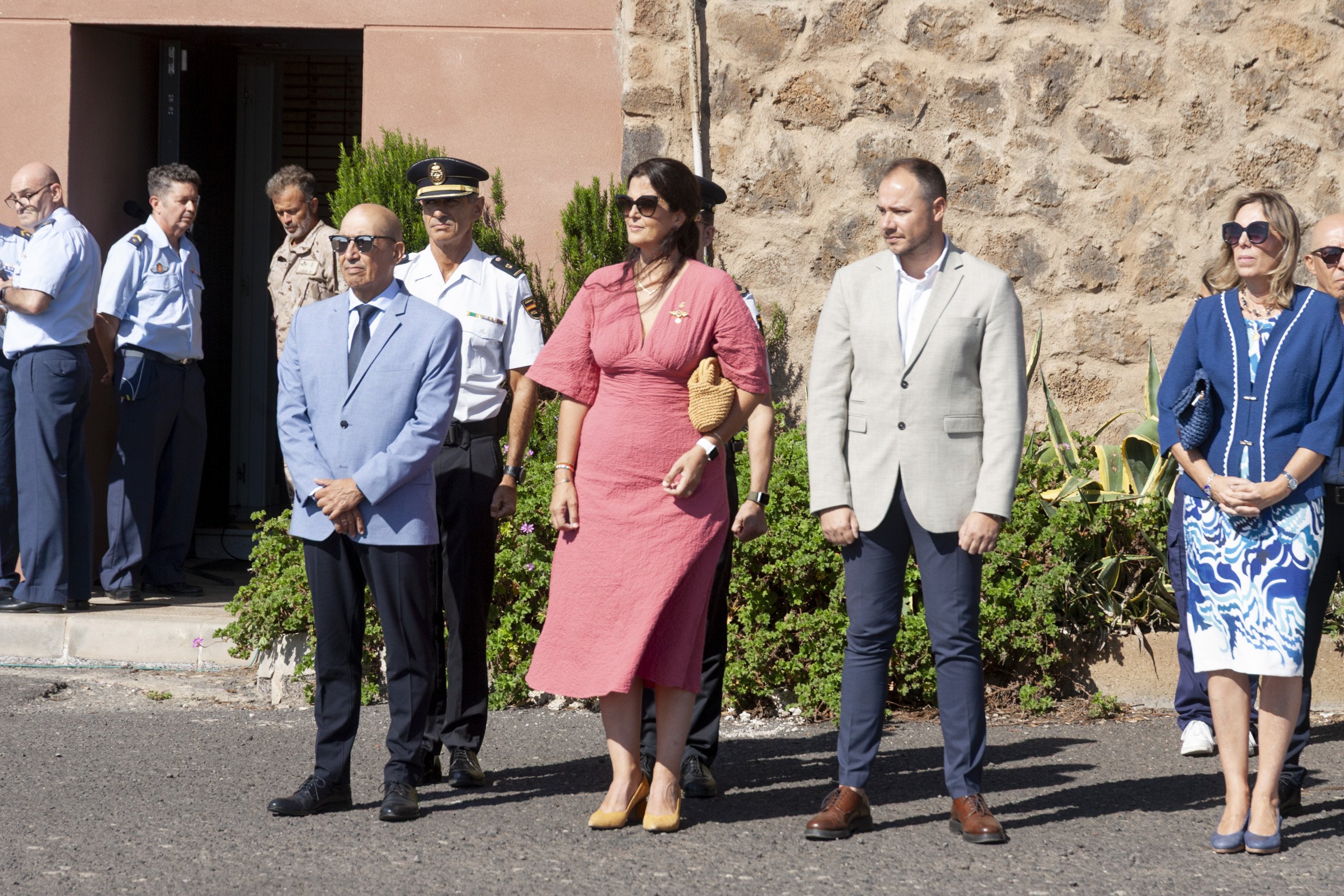 Toma de posesión del comandante Tanausú Guglieri. Fotos: Juan Mateos. Toma de posesión del comandante Tanausú Guglieri. Fotos: Juan Mateos.