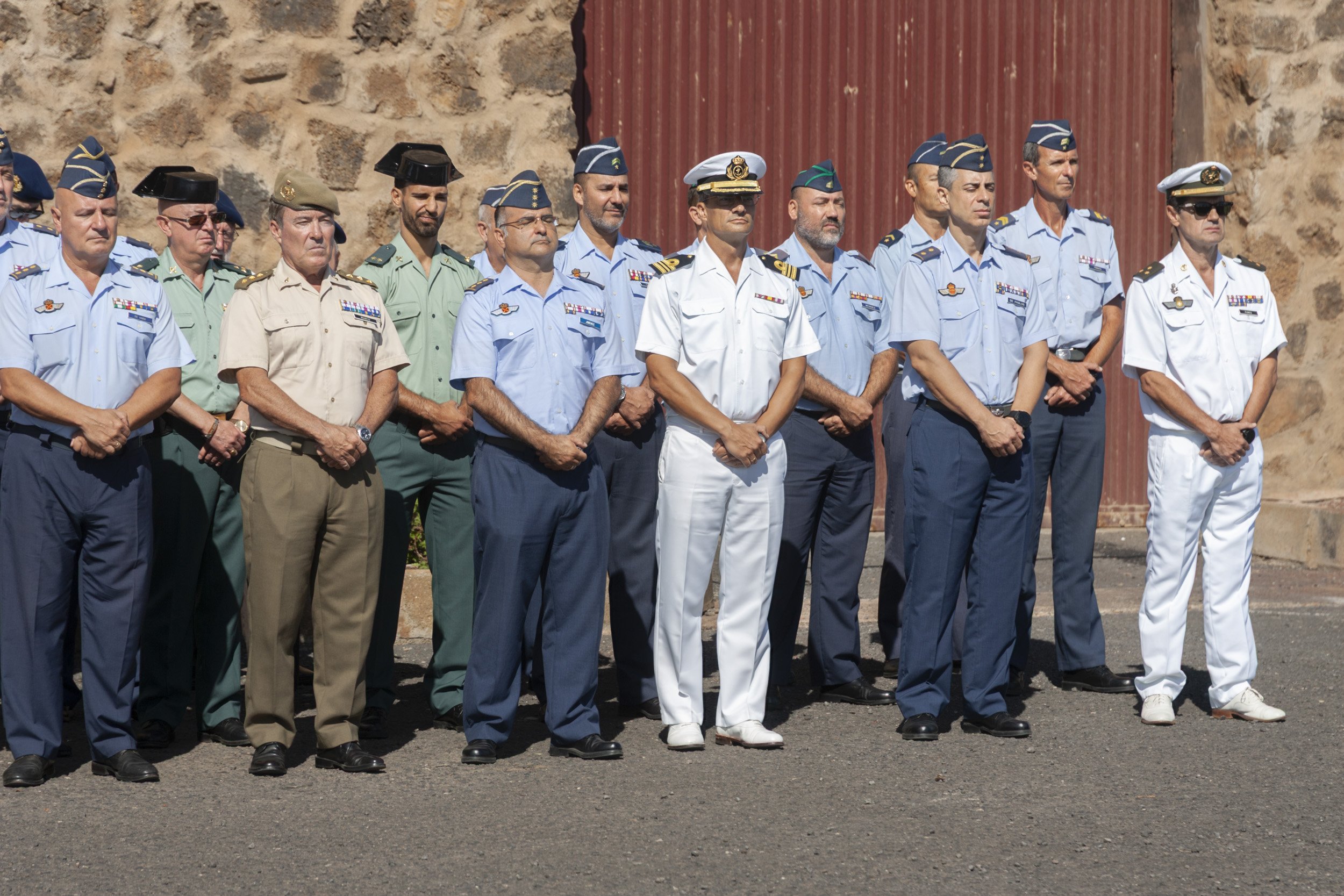 Toma de posesión del comandante Tanausú Guglieri. Fotos: Juan Mateos. Toma de posesión del comandante Tanausú Guglieri. Fotos: Juan Mateos.