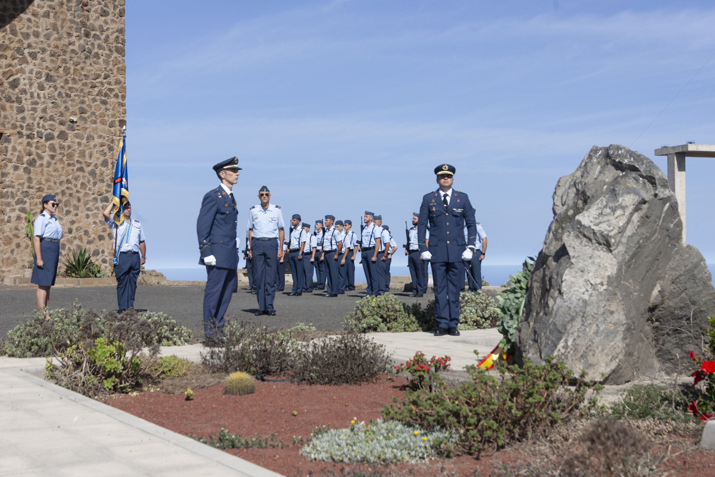Toma de posesión del comandante Tanausú Guglieri. Fotos: Juan Mateos. Toma de posesión del comandante Tanausú Guglieri. Fotos: Juan Mateos.