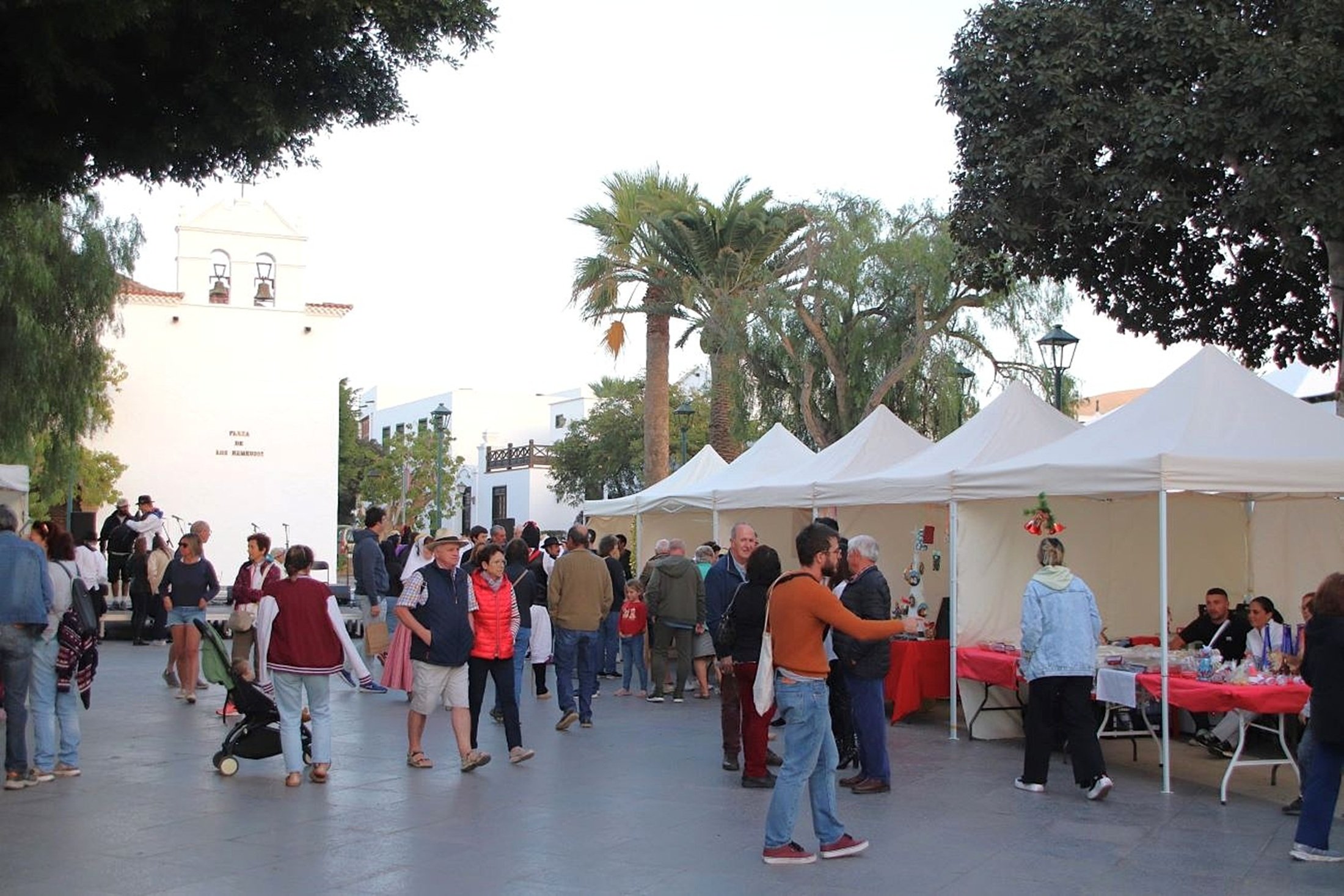 Tradicional mercado navideño de Yaiza