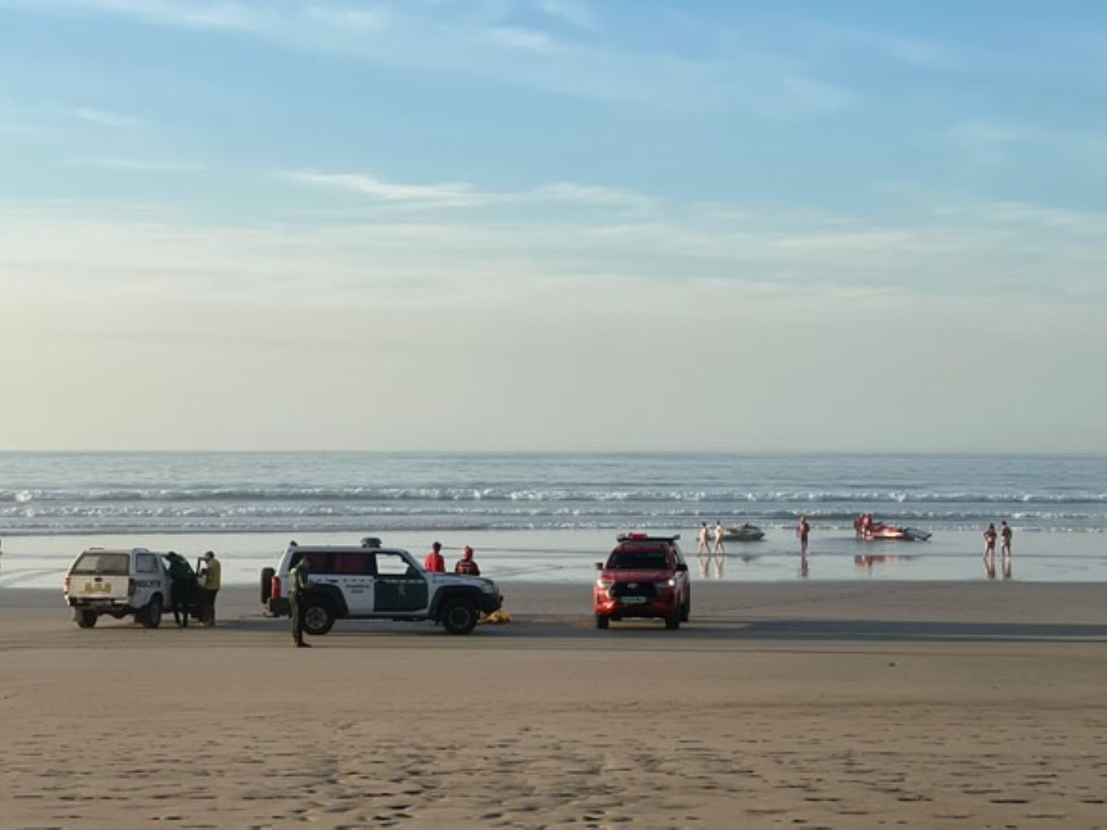 Encuentran sin vida el cuerpo del bañista desaparecido en Famara (Fotos: @laundryluc )