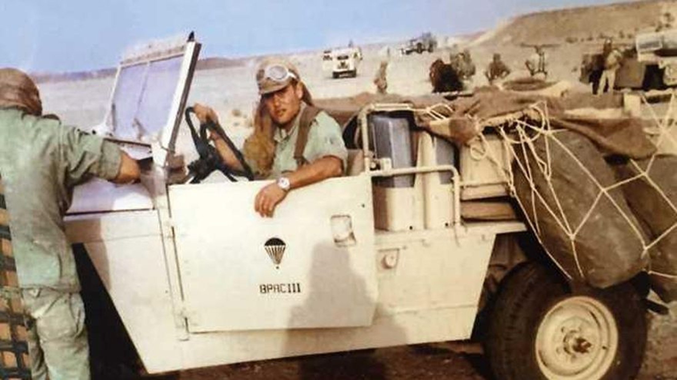 Tropas de la Brigada Paracaidista destacadas en El Aaiún en la 'operación Golondrina'. Foto: ASVEPA TENERIFE / La Provincia