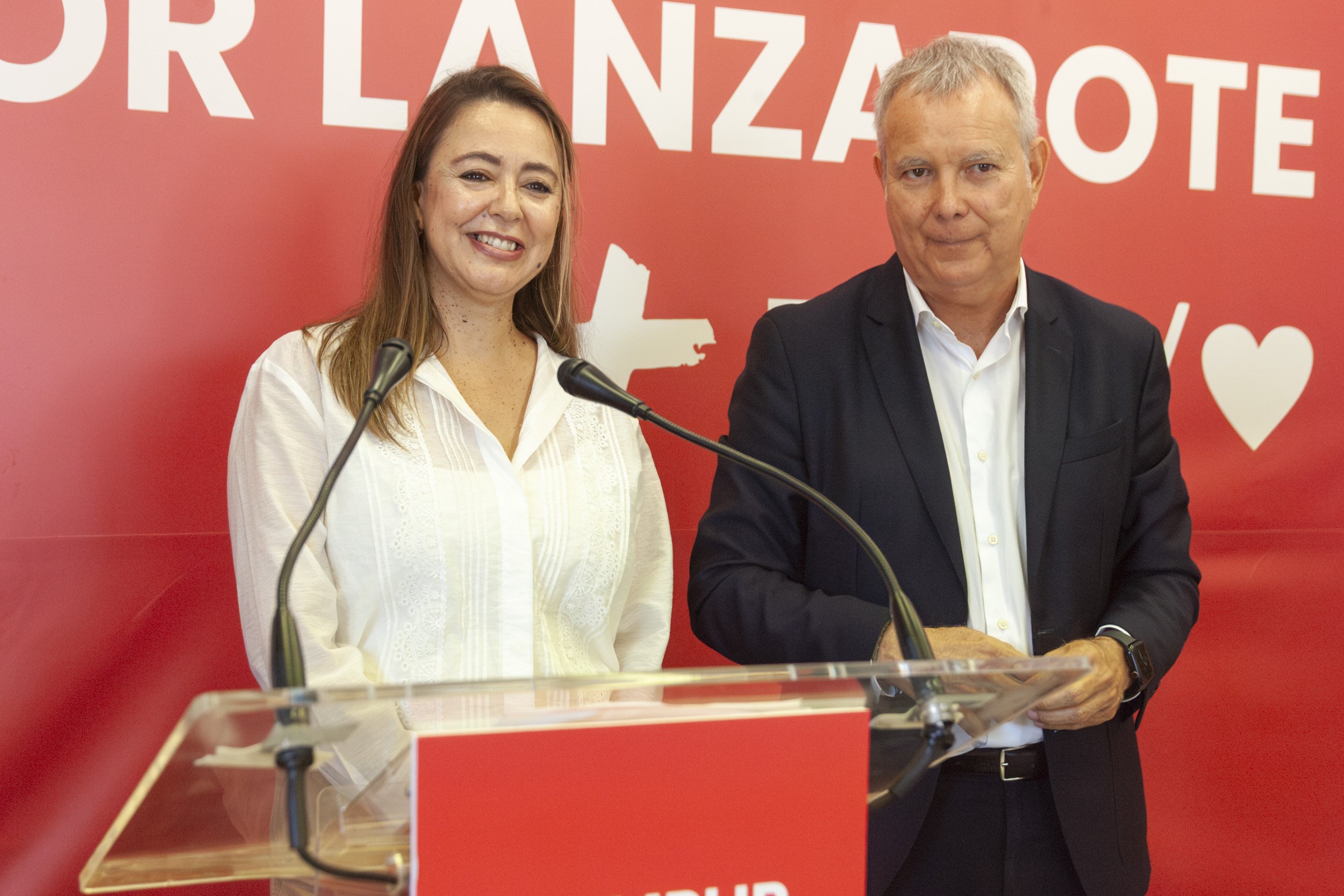 Rueda de prensa del PSOE en Lanzarote. Foto: Juan Mateos Rueda de prensa del PSOE en Lanzarote. Foto: Juan Mateos