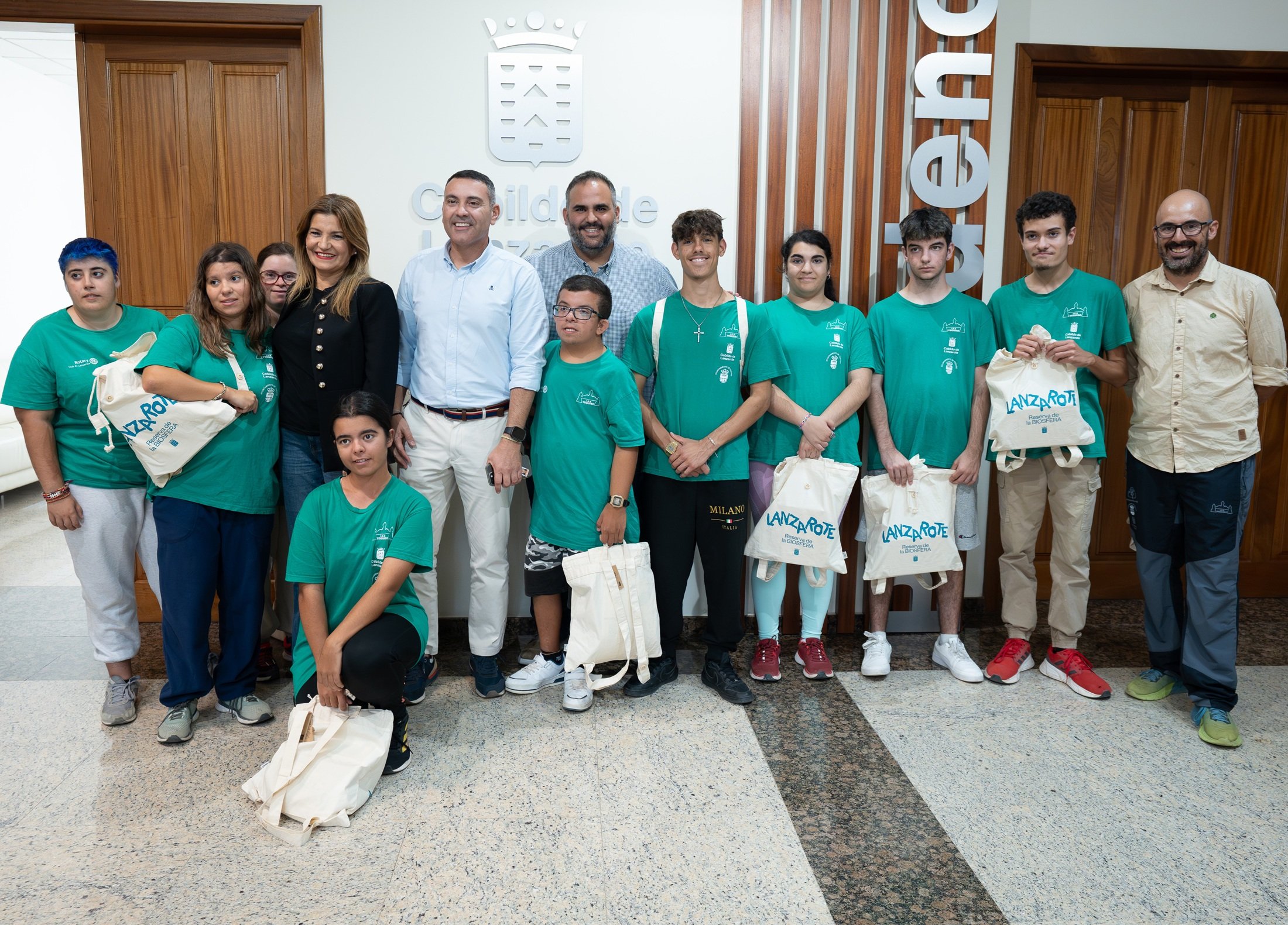 Recepción de los alumnos del Ciclo de Formación Profesional Básica Adaptada
