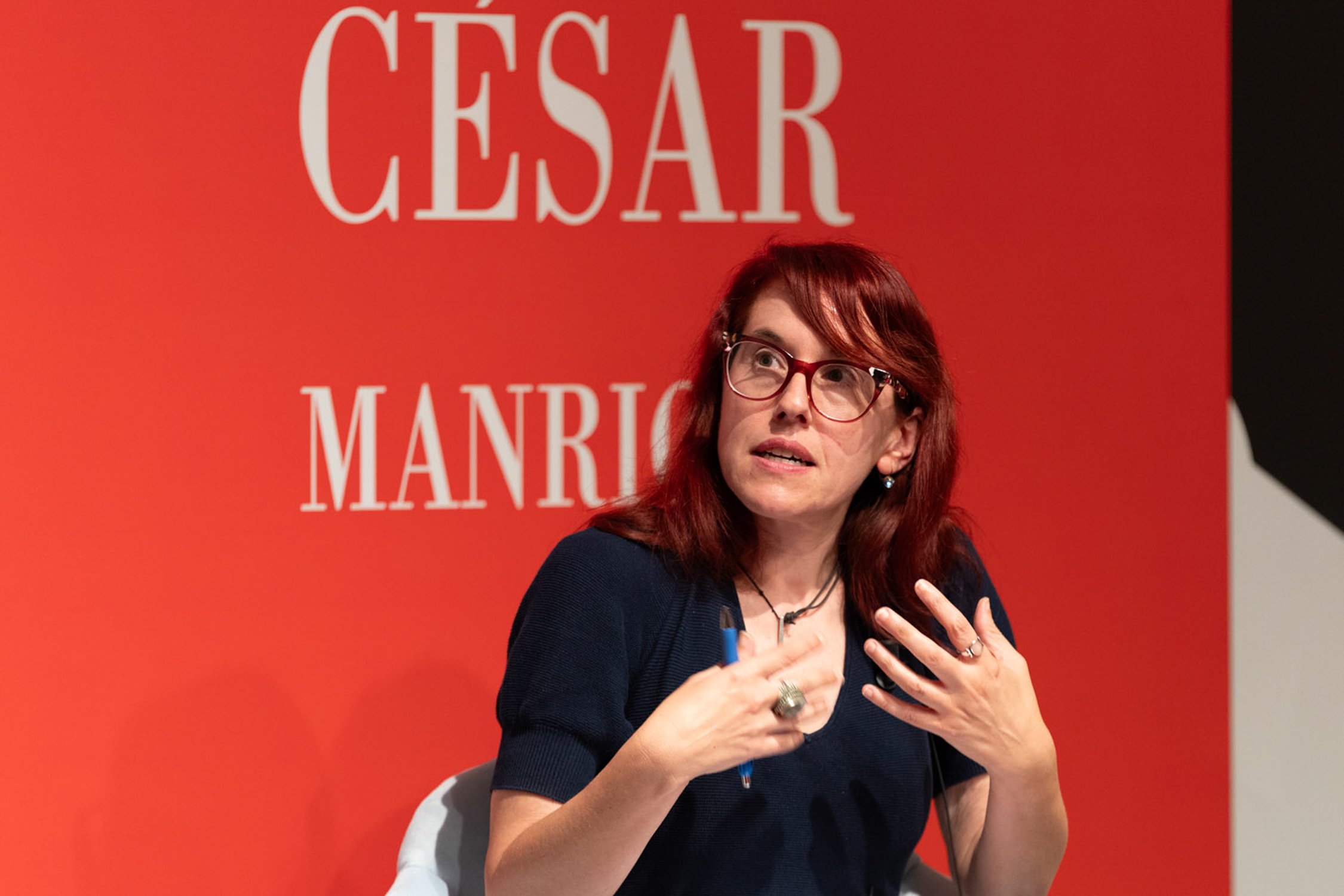 La investigadora Gema Martínez Gayo. Foto: Fundación César Manrique. 