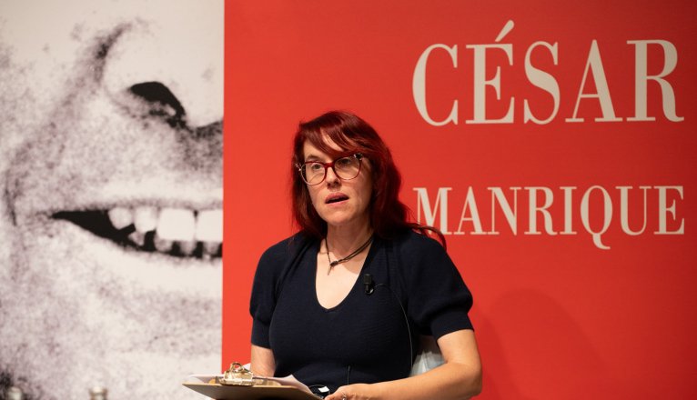 La investigadora Gema Martínez Gayo. Foto: Fundación César Manrique. 