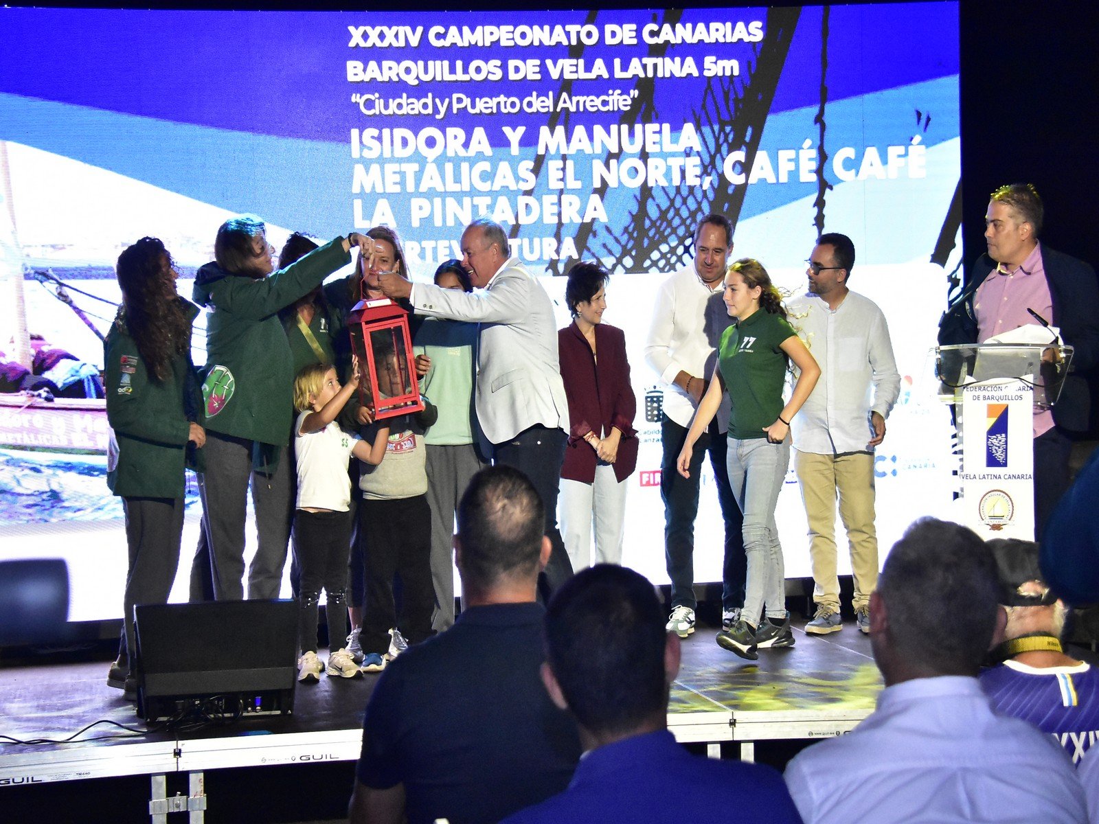 Entrega de trofeos del XXXIV Campeonato de Canarias de Barquillos Entrega de trofeos del XXXIV Campeonato de Canarias de Barquillos