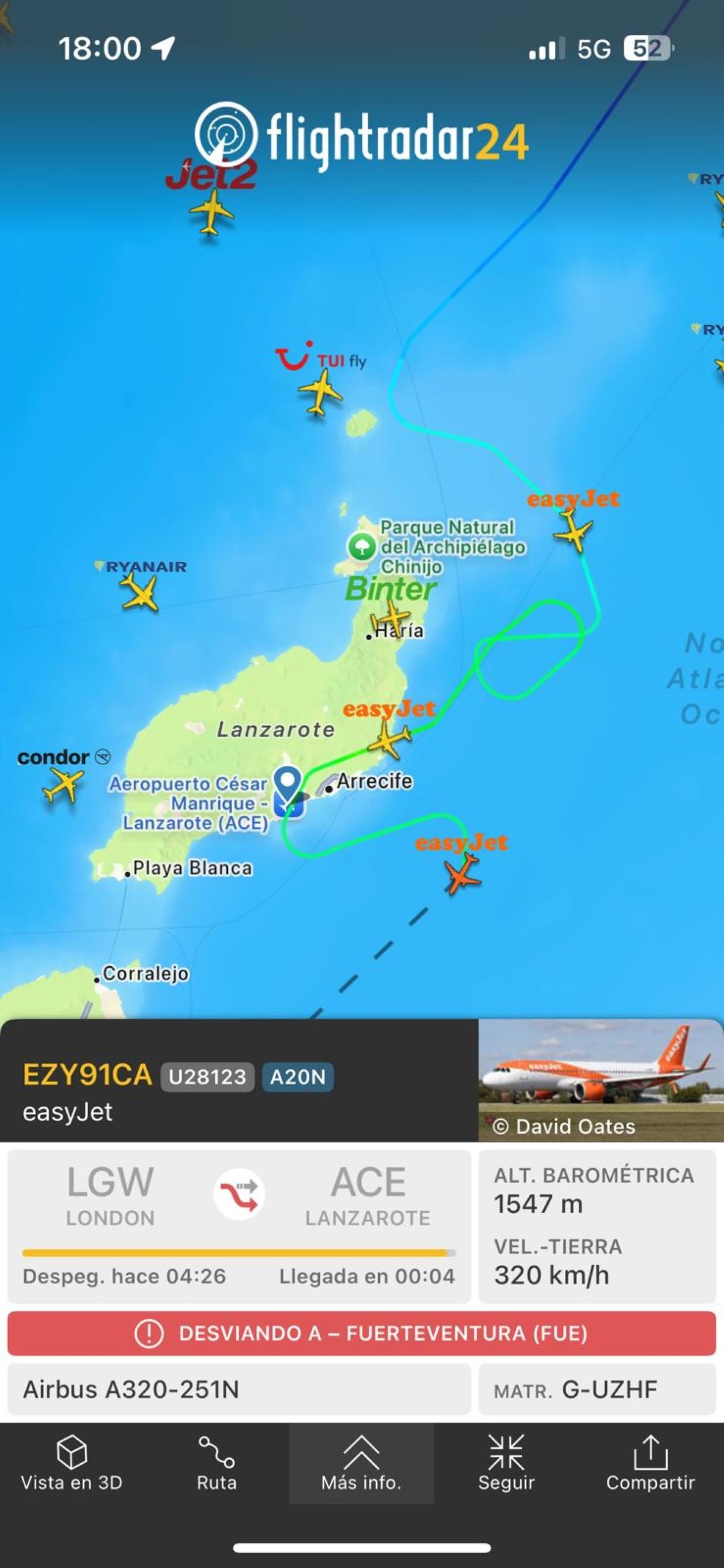 Imagen Flightradar24