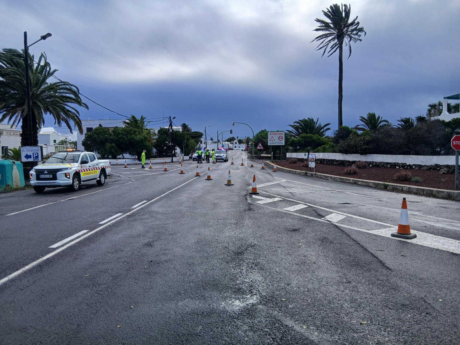 Oleaje en la Punta del Camello, en Arrecife. Foto: Juan Mateos
