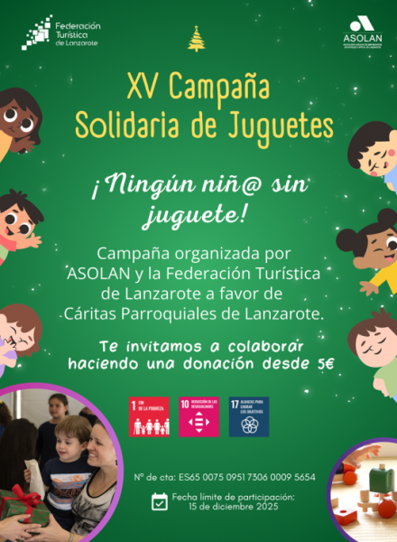 20251105 Cartel XV Campaña Solidaria de Juguetes 25 26 20251105 Cartel XV Campaña Solidaria de Juguetes 25 26