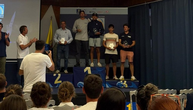 Semana Olimpica Canaria. Podio Snipeff