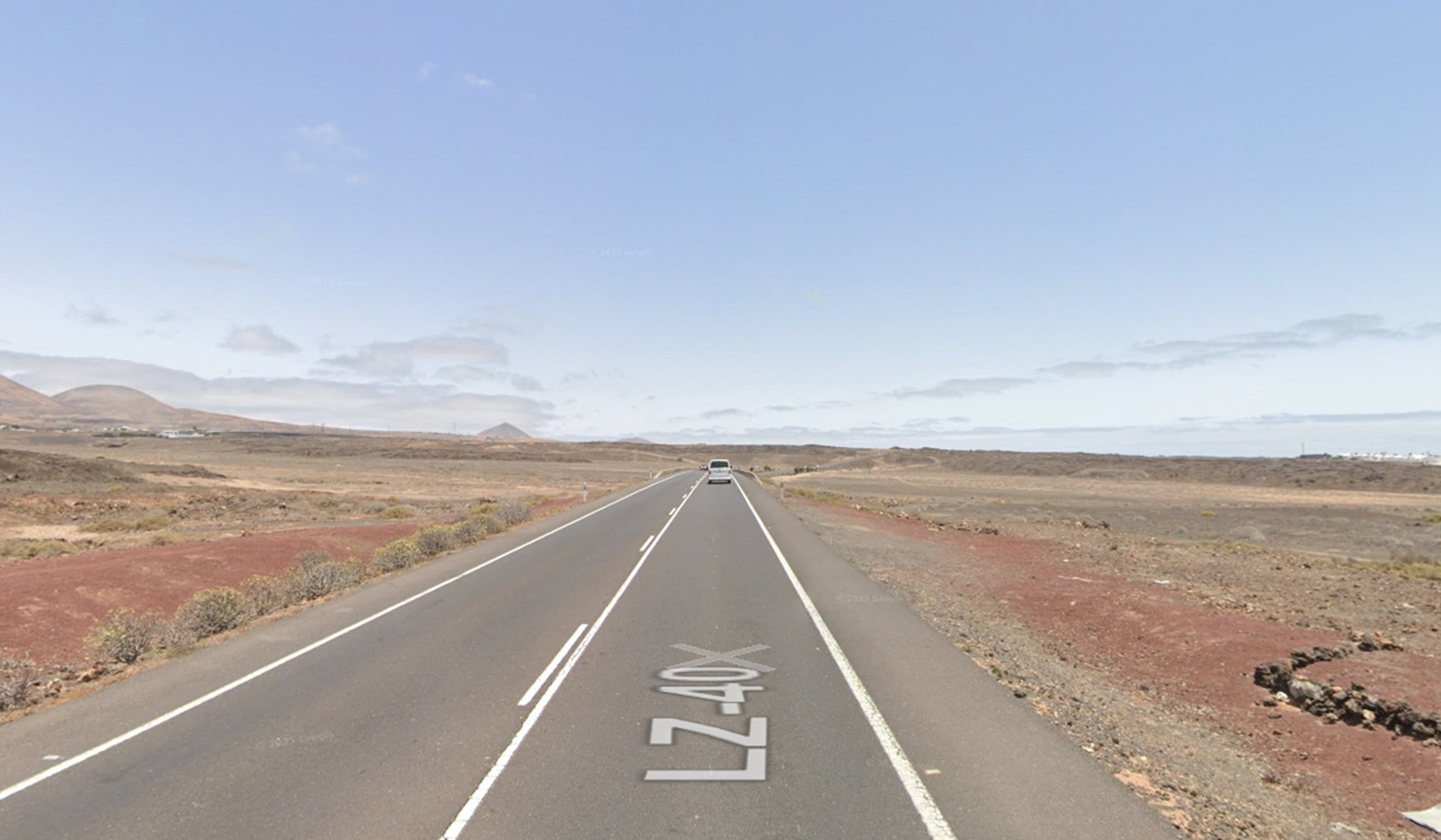 Imagen de la carretera LZ-40. Foto: Google Maps