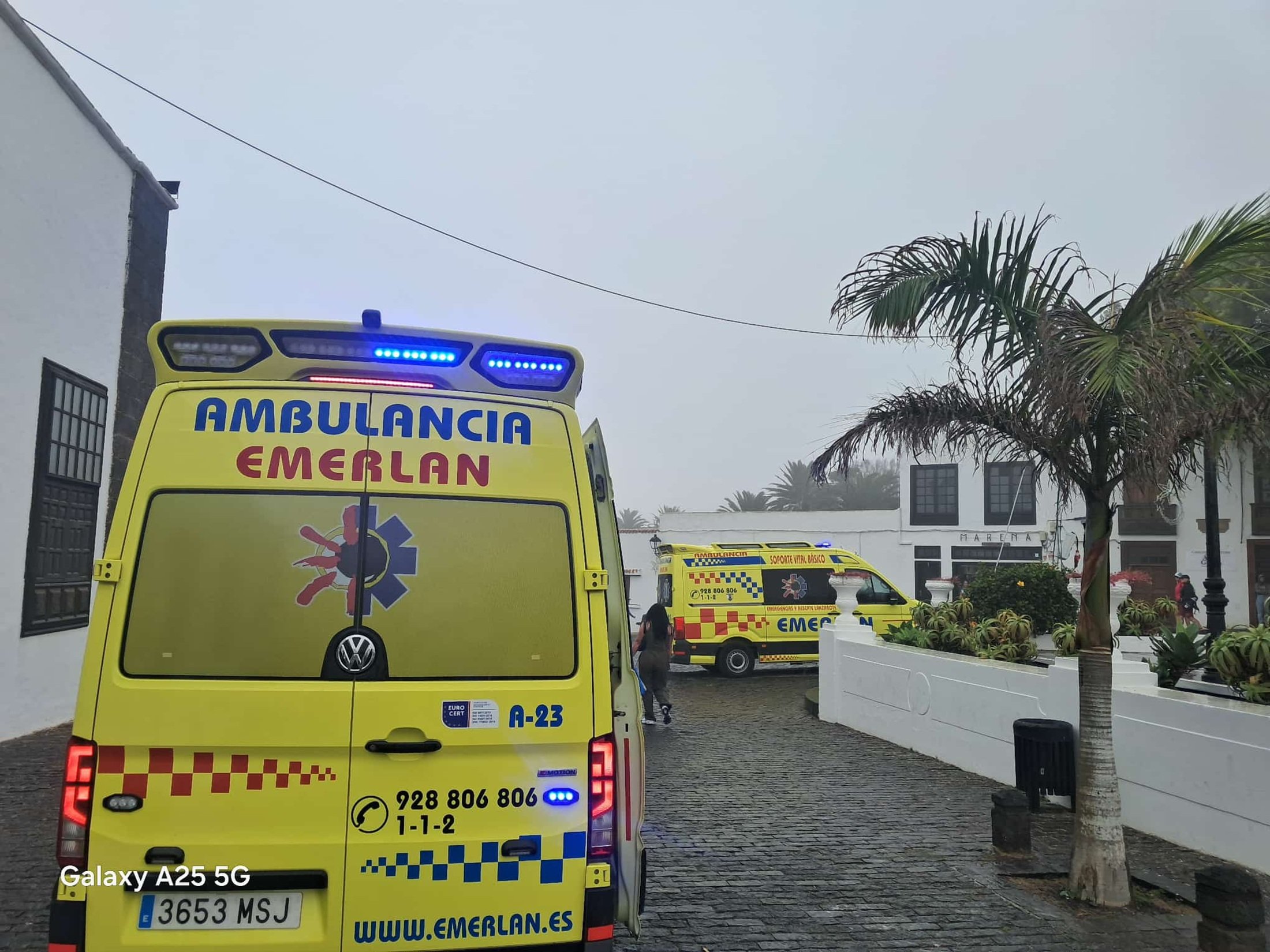 Ambulancias de Emerlan en Teguise