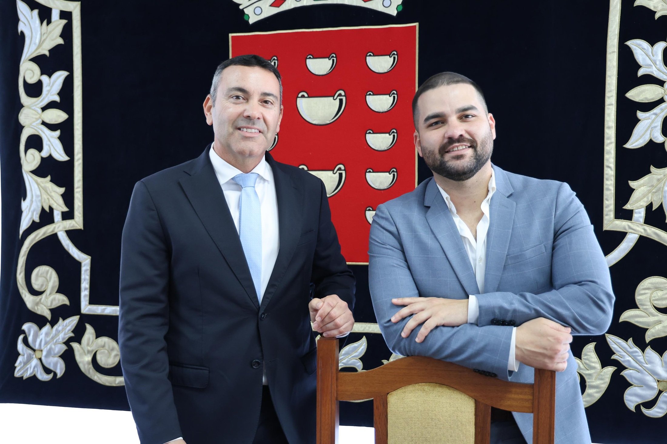 Oswaldo Betancort y Suso Machín