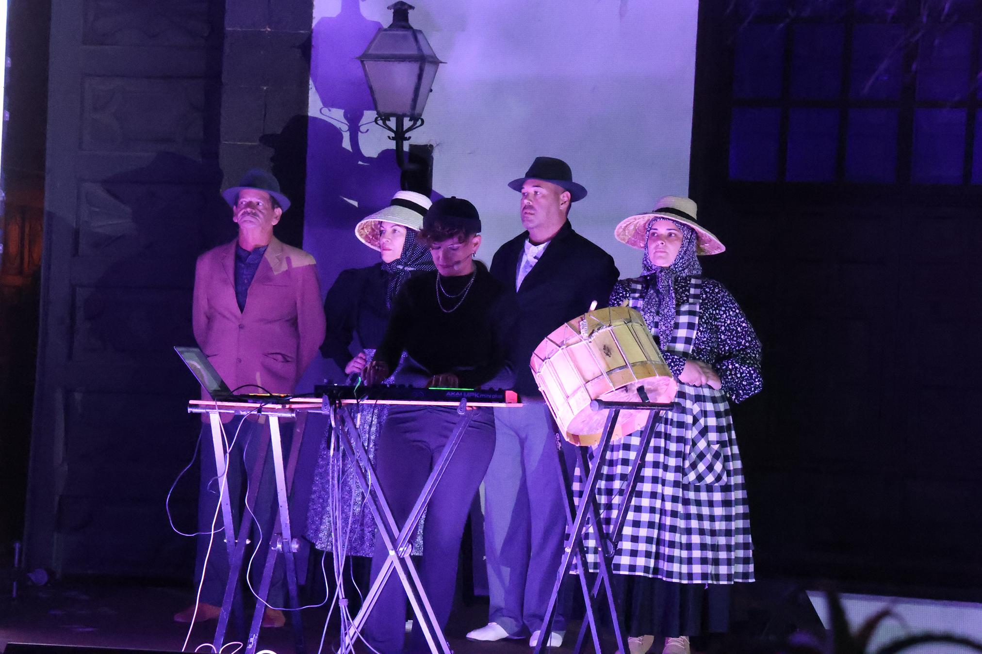 Homenaje al Rancho de Pascua de Teguise y a Los Diabletes. Foto: La Voz