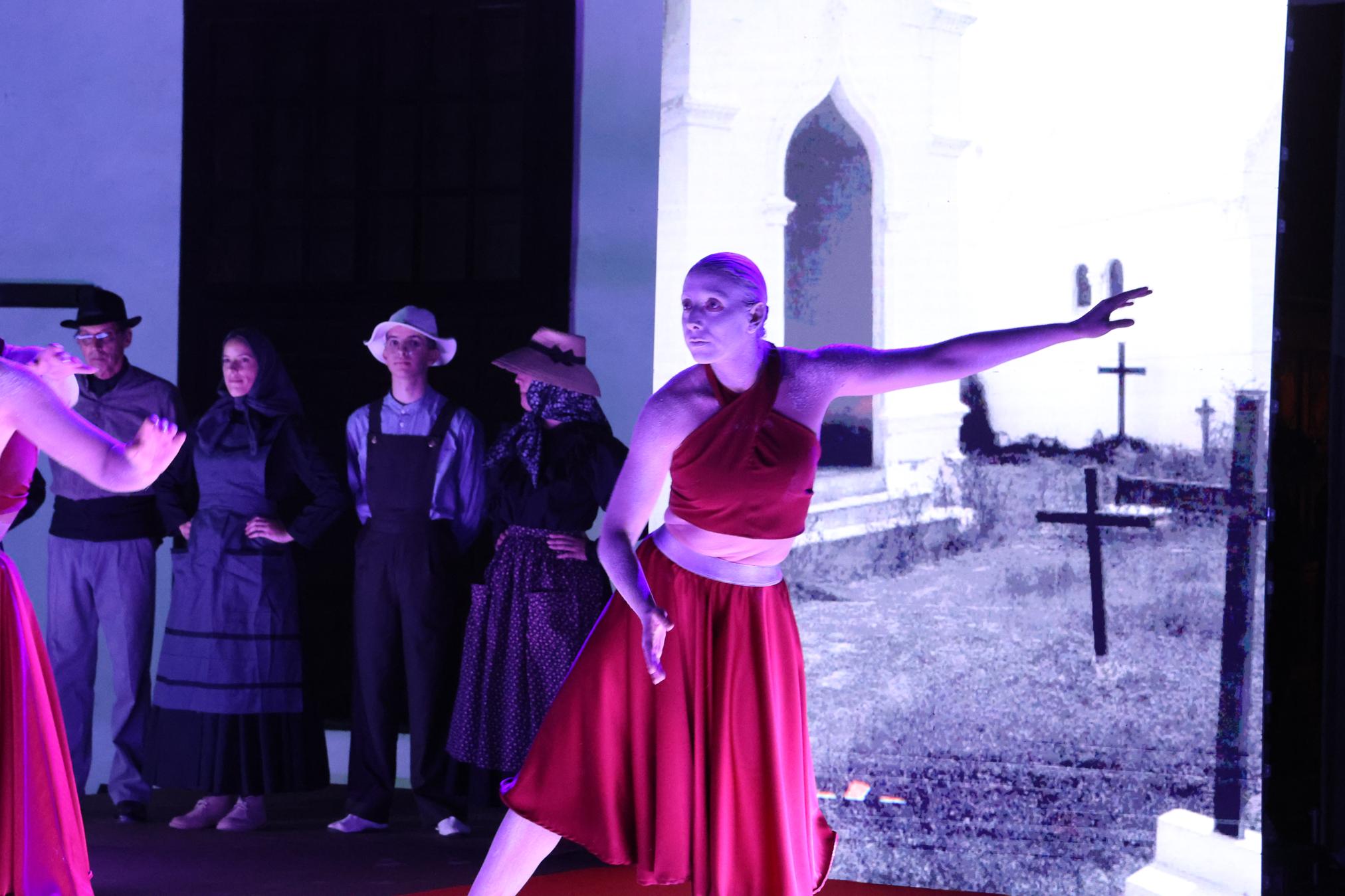 Homenaje al Rancho de Pascua de Teguise y a Los Diabletes. Foto: La Voz