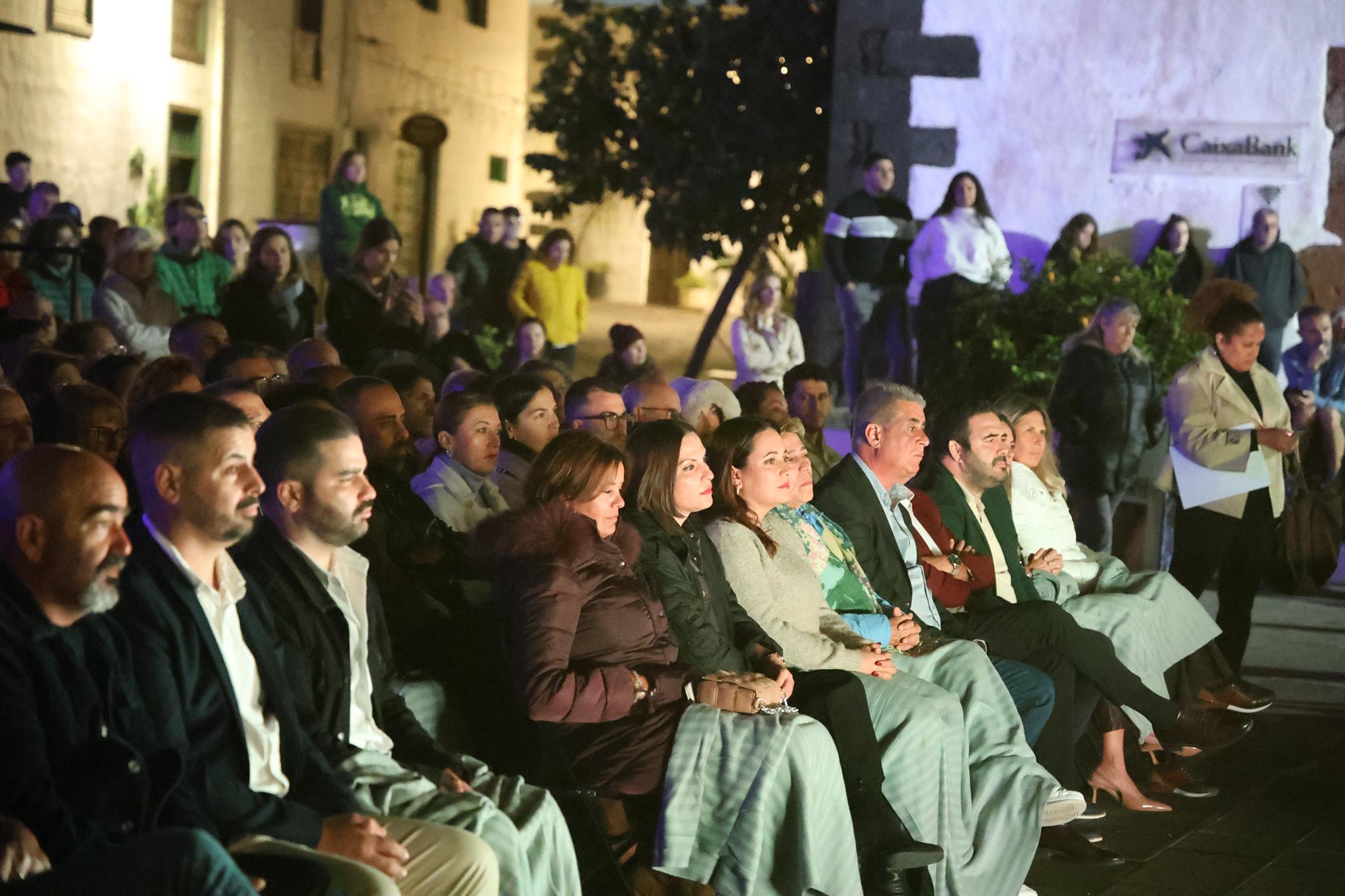 Homenaje al Rancho de Pascua de Teguise y a Los Diabletes. Foto: La Voz