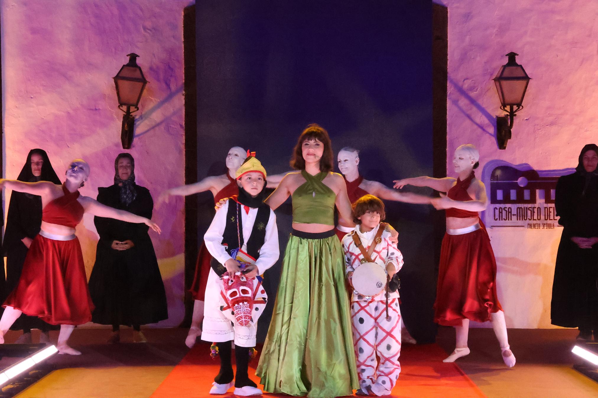 Homenaje al Rancho de Pascua de Teguise y a Los Diabletes. Foto: La Voz