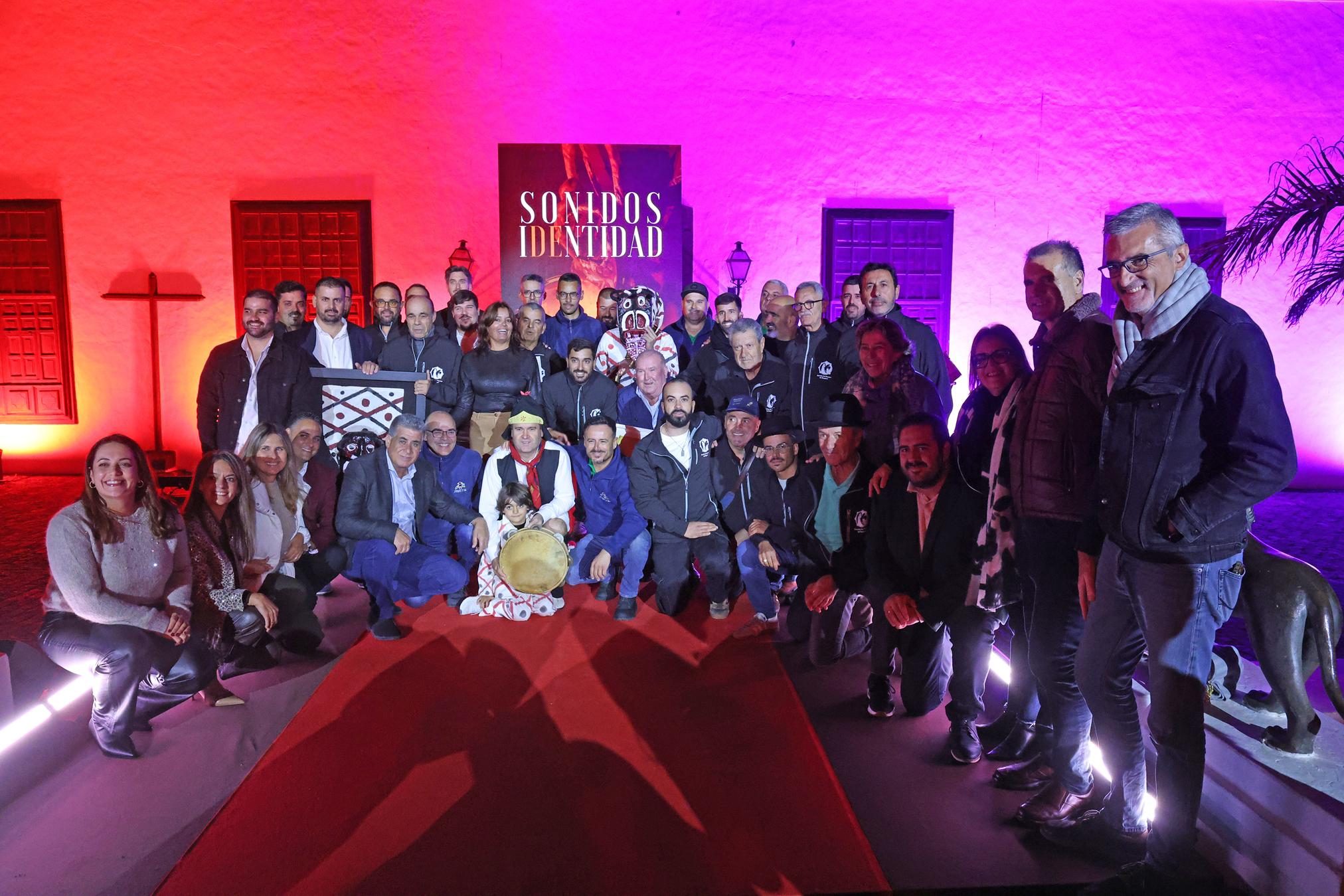 Homenaje al Rancho de Pascua de Teguise y a Los Diabletes. Foto: La Voz