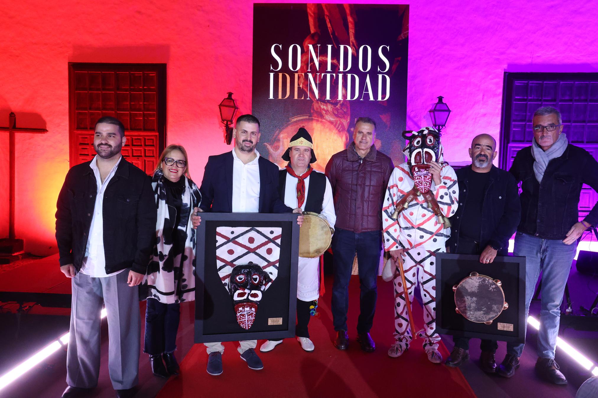 Homenaje al Rancho de Pascua de Teguise y a Los Diabletes. Foto: La Voz