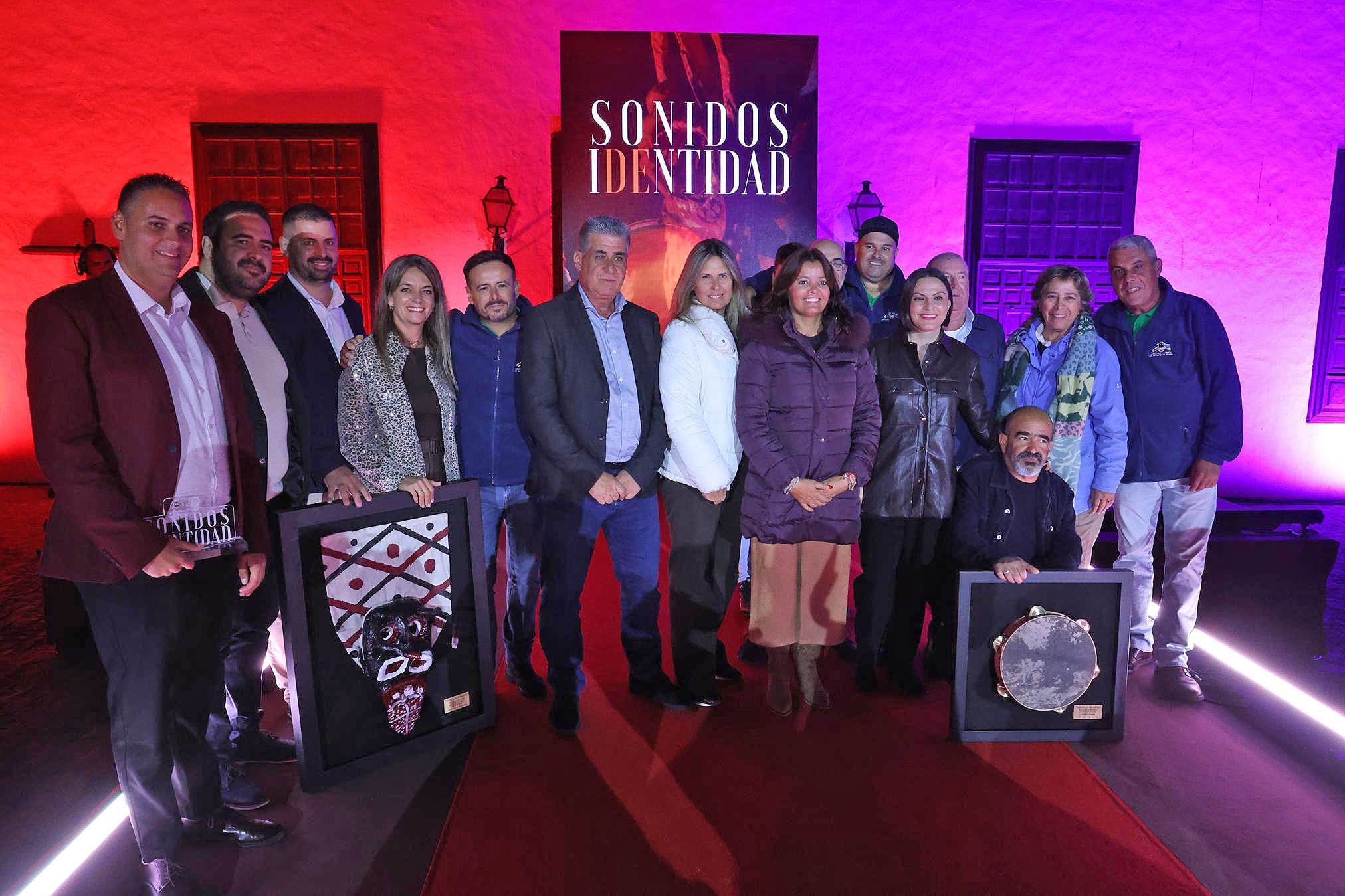 Homenaje al Rancho de Pascua de Teguise y a Los Diabletes. Foto: La Voz