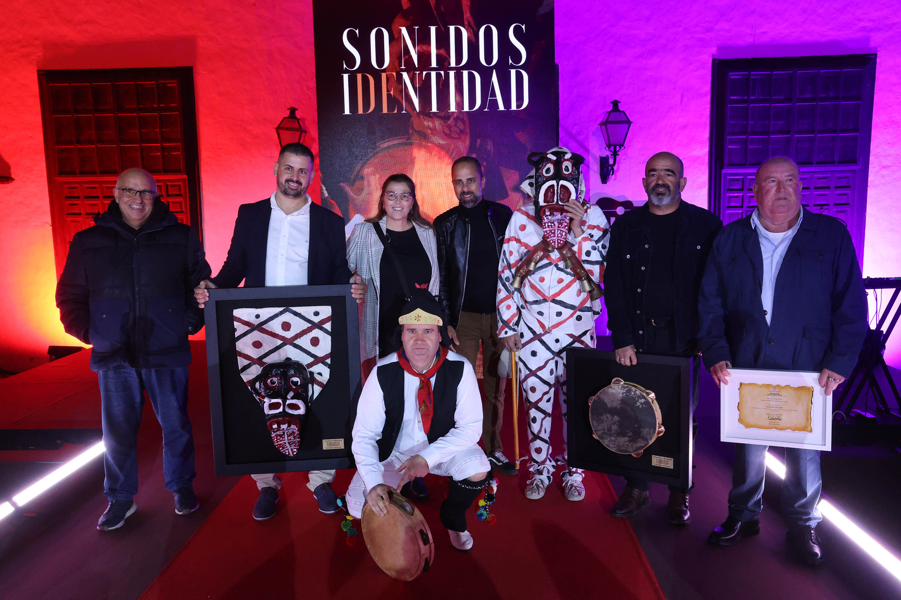 Homenaje al Rancho de Pascua de Teguise y a Los Diabletes. Foto: La Voz