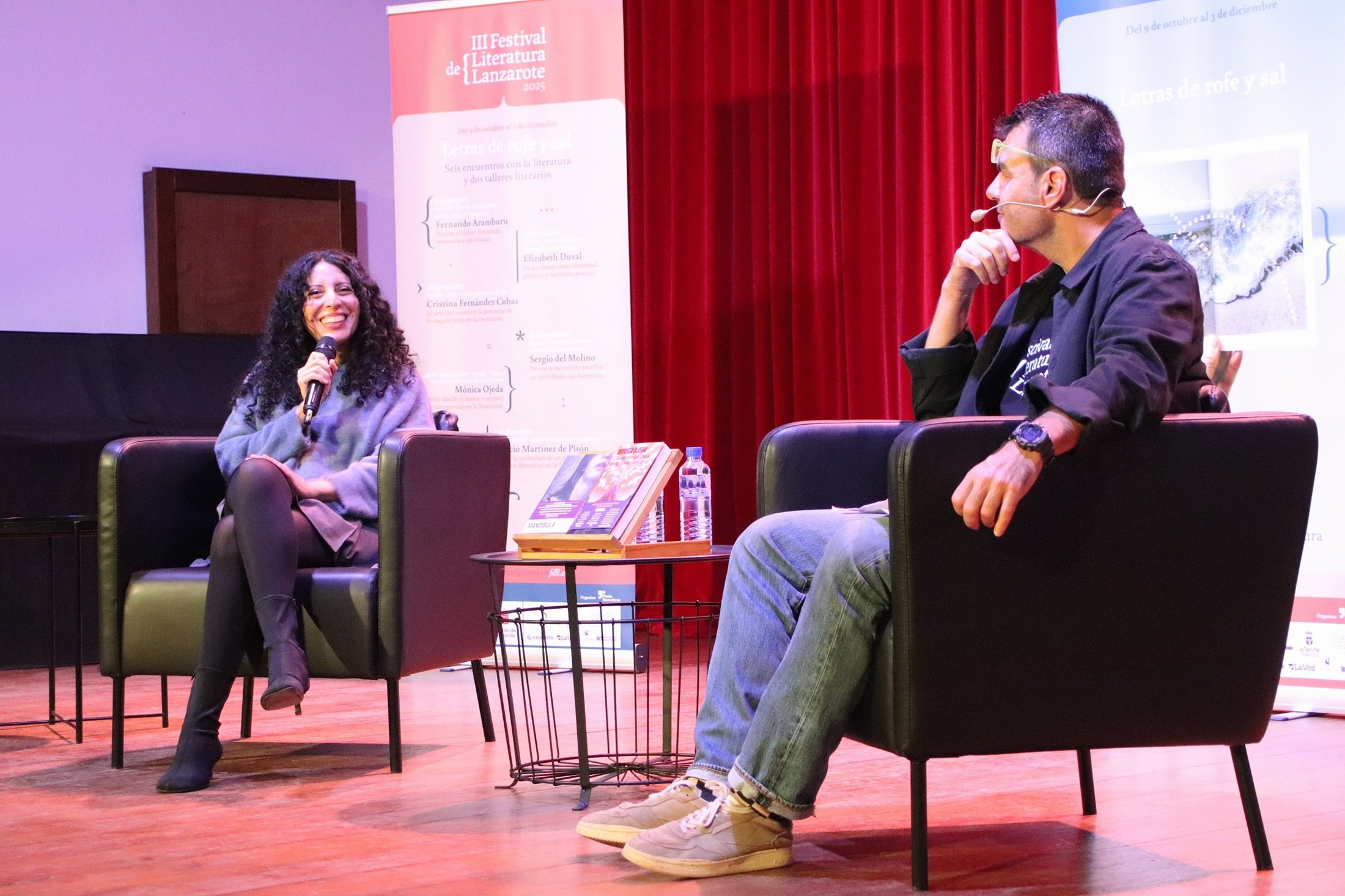 Quinta charla del III Festival de Literatura de Lanzarote