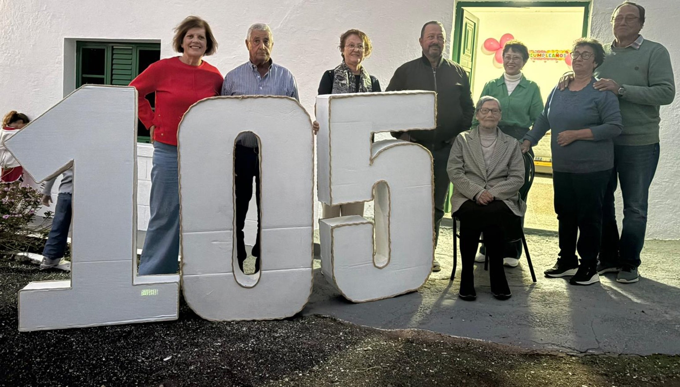 Celebración de los 105 años de Remedios Bonilla