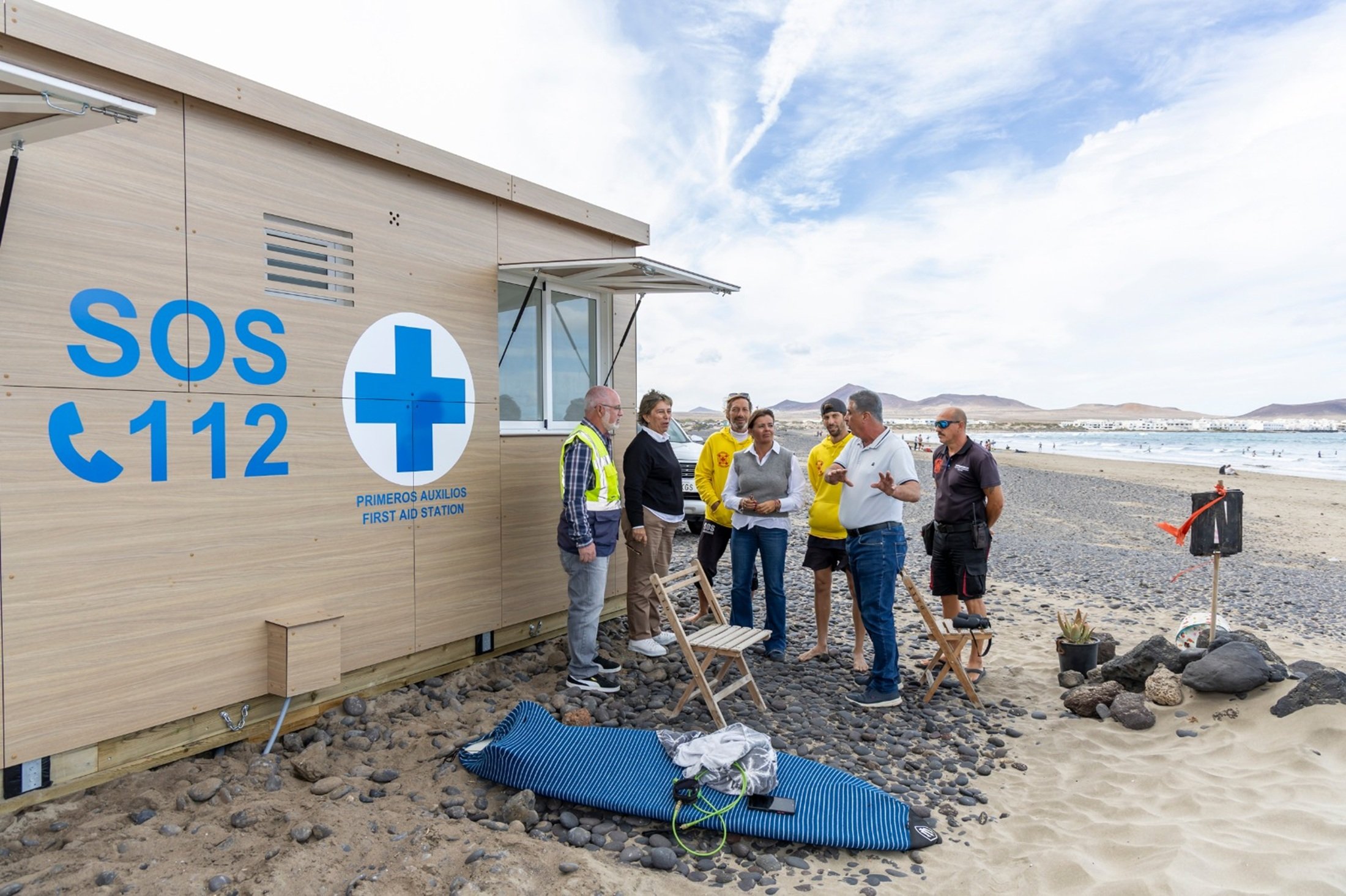 Nuevo puesto de socorrista en Famara
