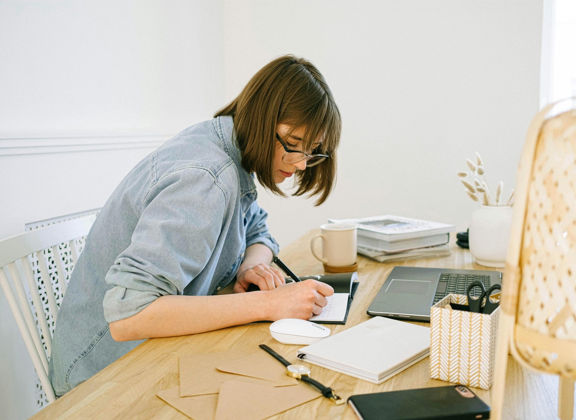 Trabajadora por cuenta propia. Autónomos.