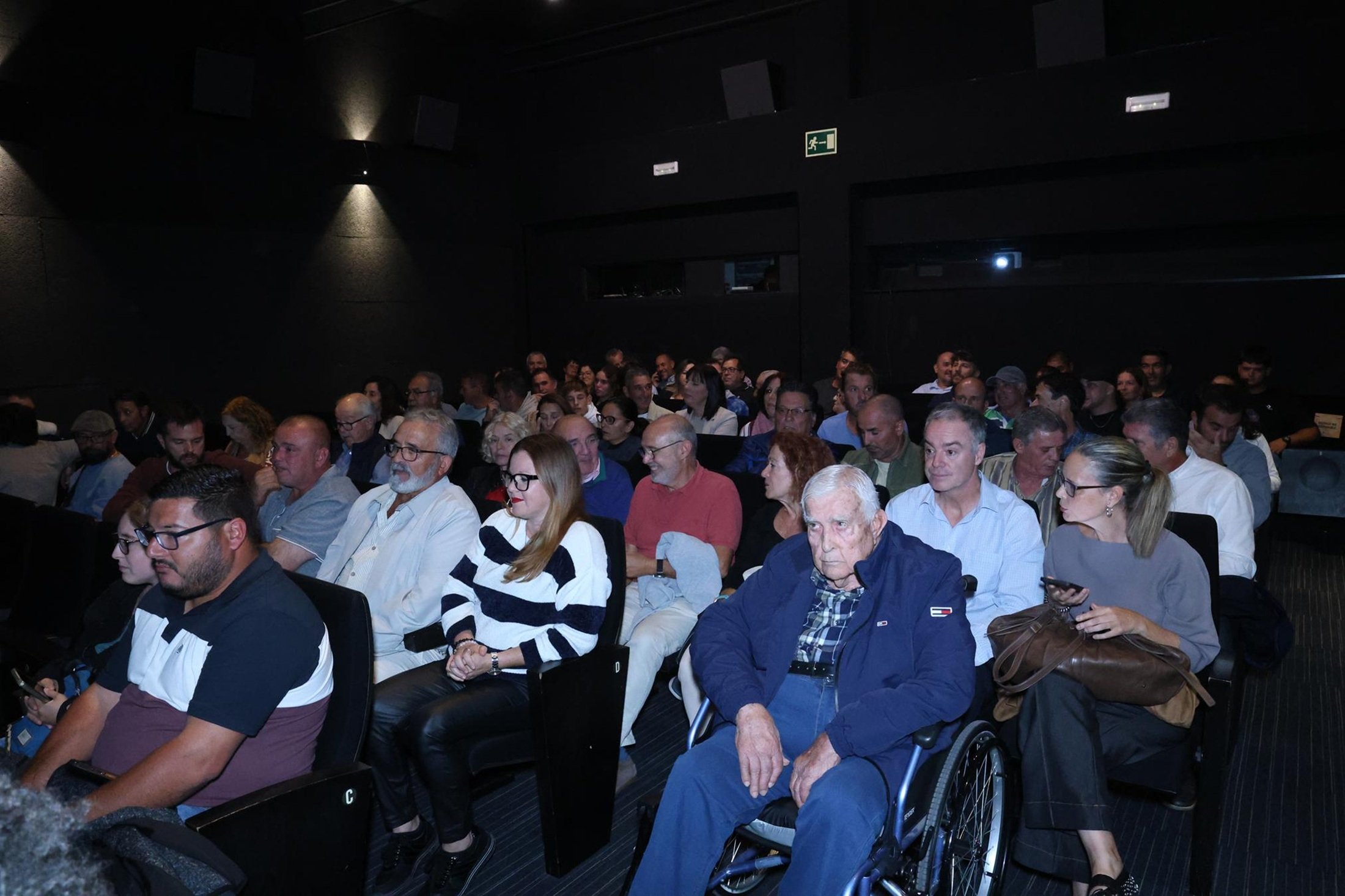 Proyección del corto 'Manos de Sal'