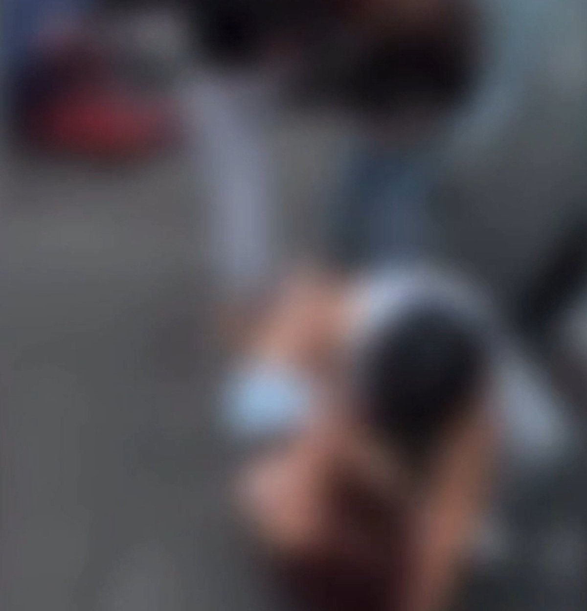 Imagen de la agresión difundida en redes sociales. Foto: La Provincia