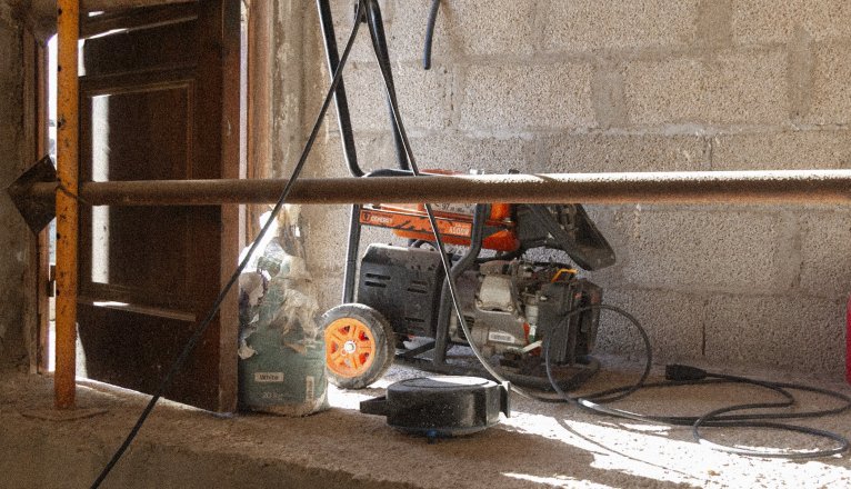 The light motor in Antonia's house. Photo: Provided.