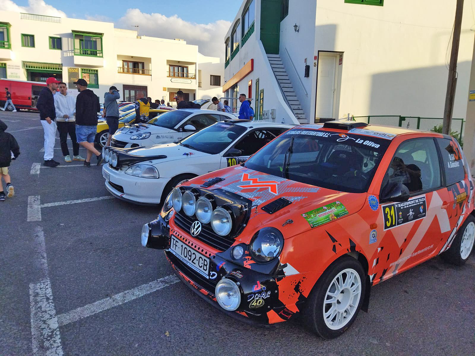 V Rallysprint Yaiza. Foto: La Voz V Rallysprint Yaiza. Foto: La Voz