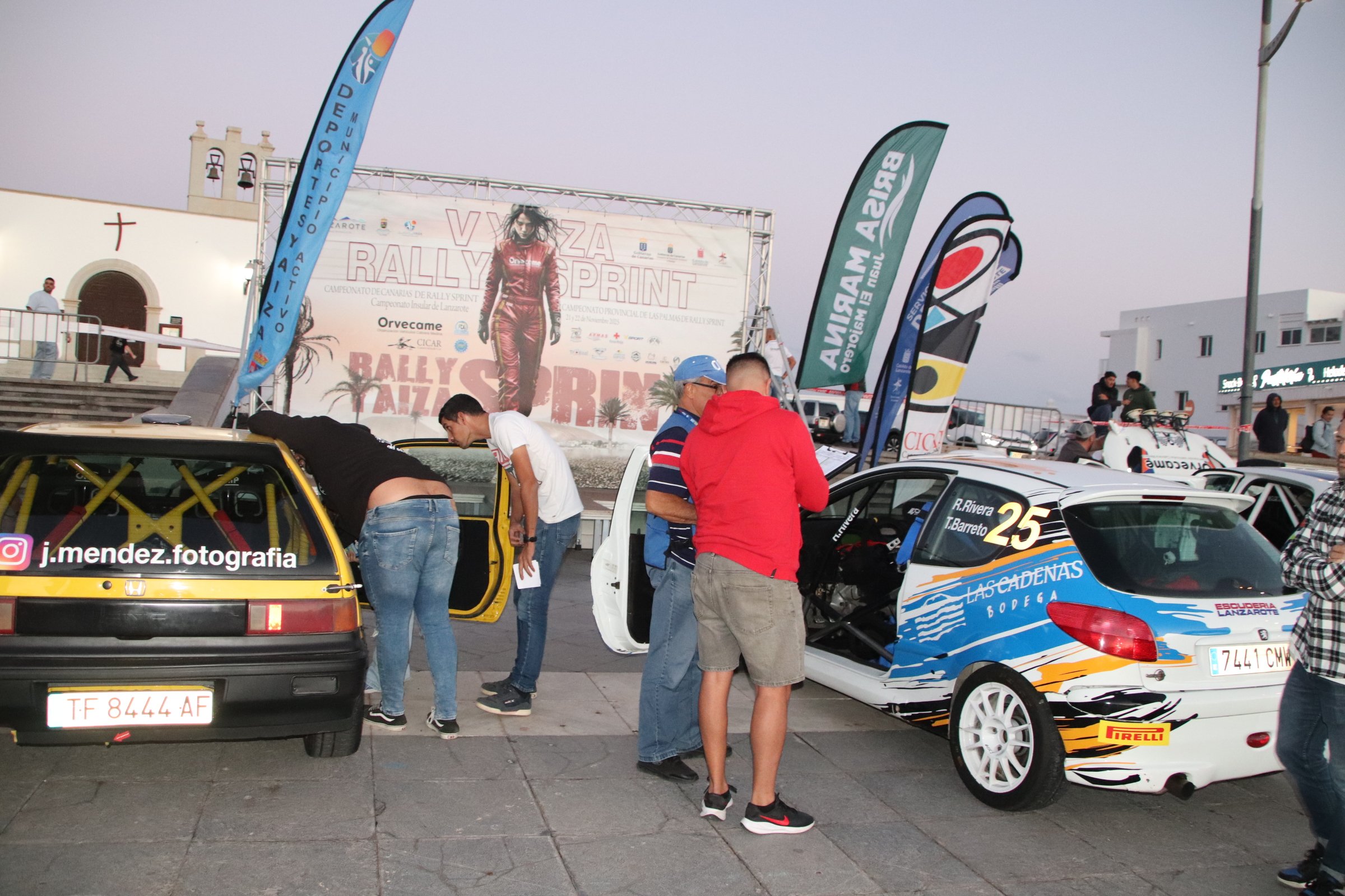 V Rallysprint Yaiza. Foto: La Voz V Rallysprint Yaiza. Foto: La Voz