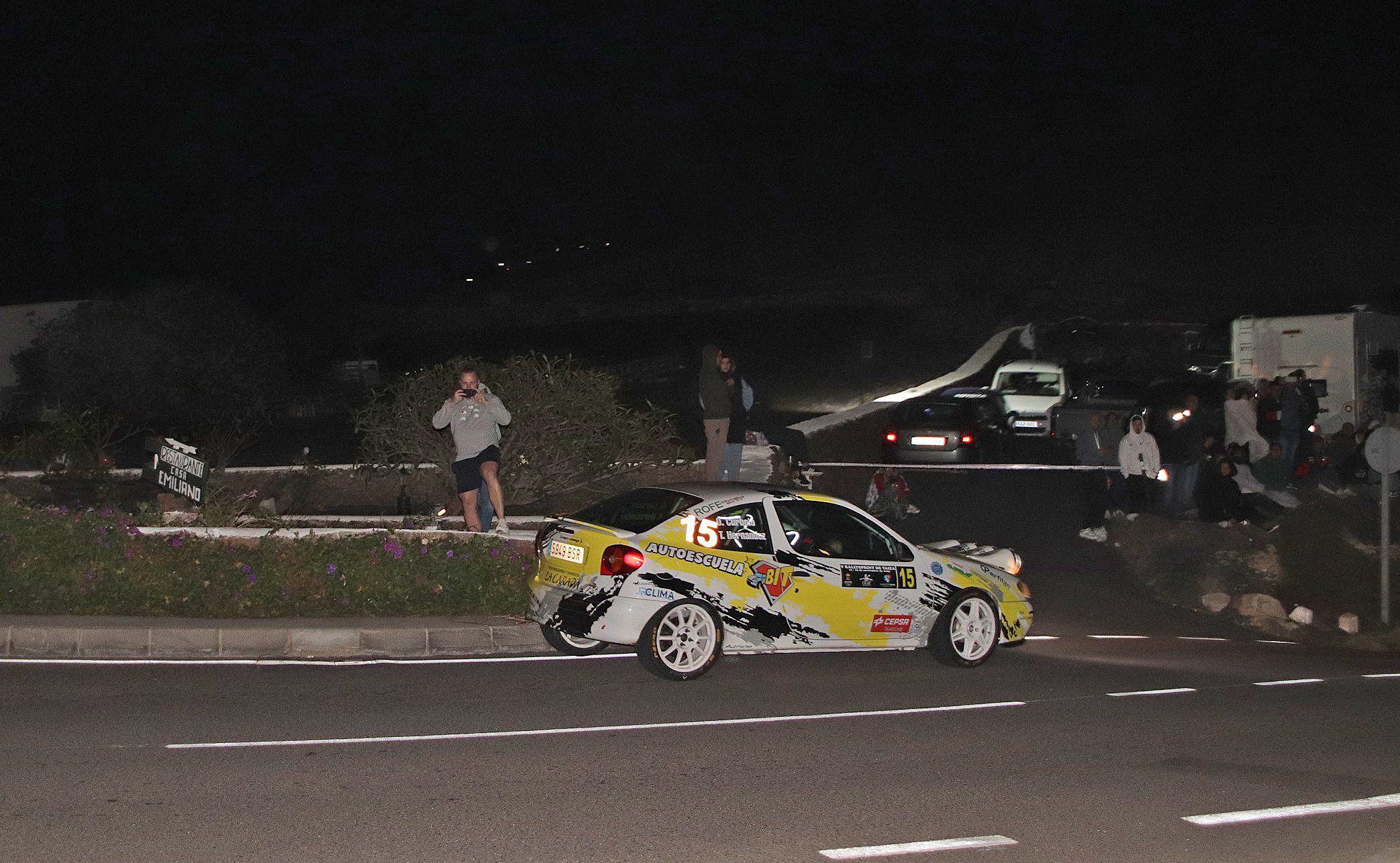 V Rallysprint Yaiza. Foto: La Voz V Rallysprint Yaiza. Foto: La Voz