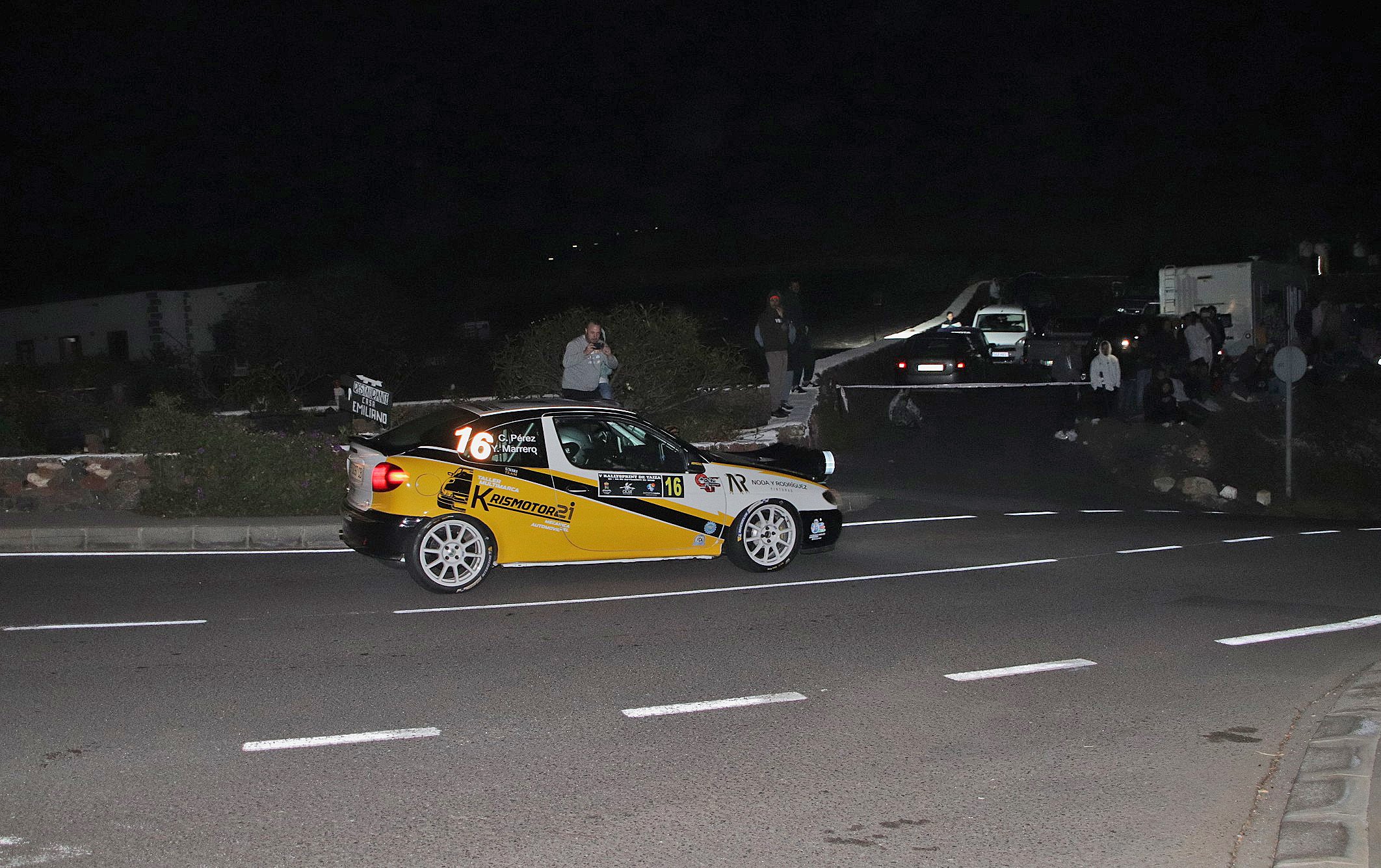 V Rallysprint Yaiza. Foto: La Voz V Rallysprint Yaiza. Foto: La Voz