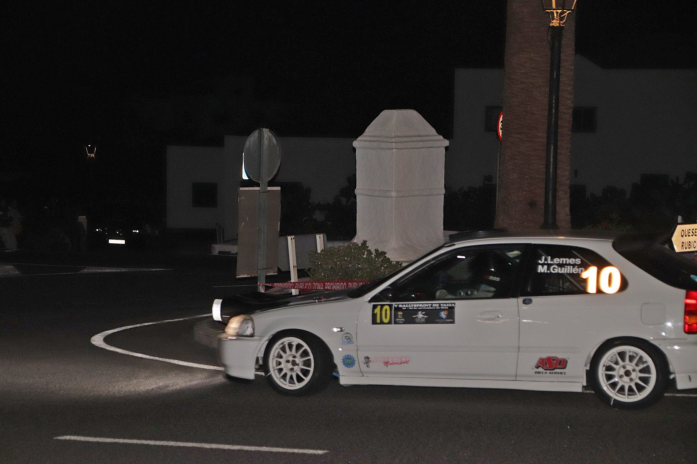 V Rallysprint Yaiza. Foto: La Voz V Rallysprint Yaiza. Foto: La Voz